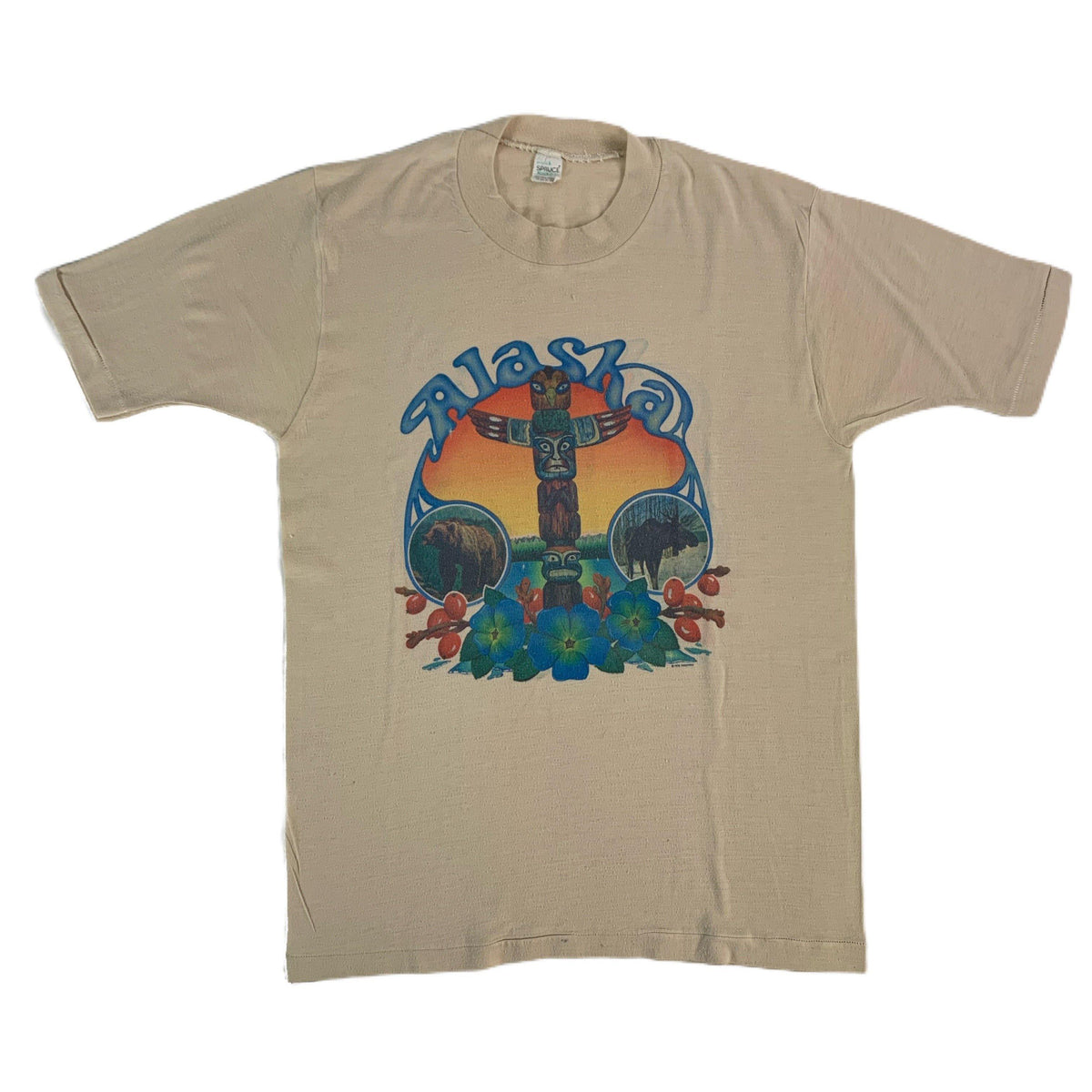 Vintage Mayo Spruce &quot;Alaska&quot; T-Shirt - jointcustodydc