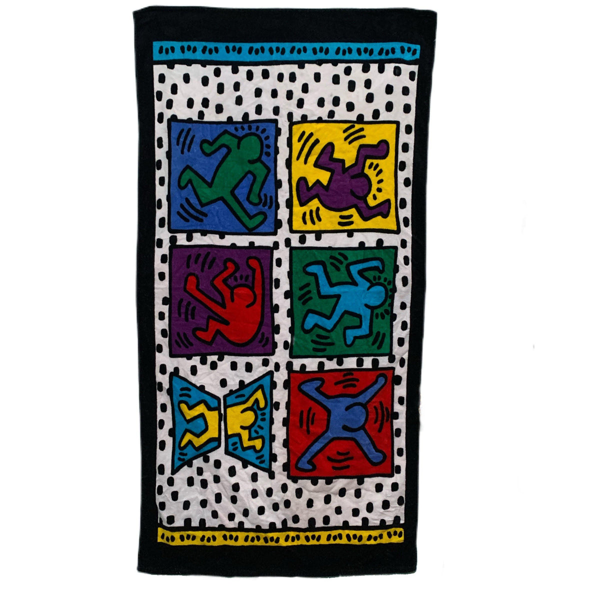 Vintage Keith Haring Pop Shop &quot;1982&quot; Towel &amp; Cloth - jointcustodydc