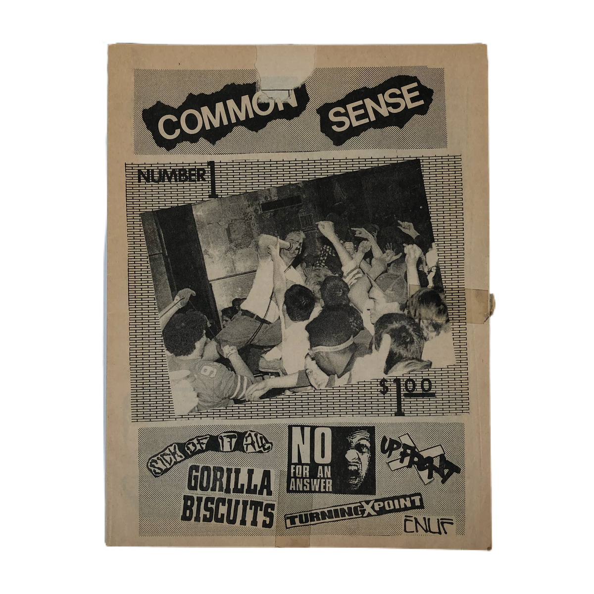 Vintage Common Sense Fanzine &quot;Issue 1&quot;