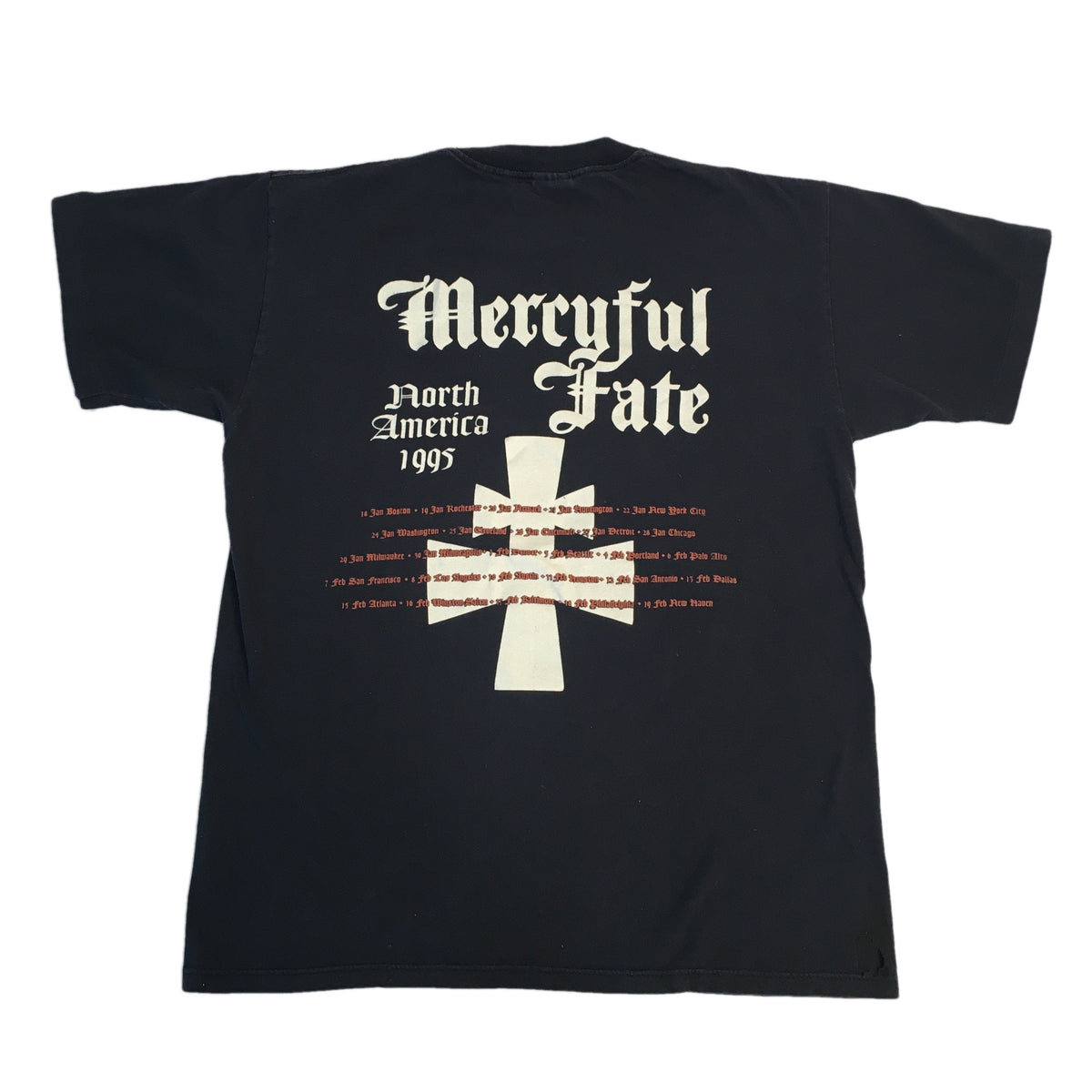 Vintage Mercyful Fate &quot;North America 95&quot; Tour T-Shirt - jointcustodydc