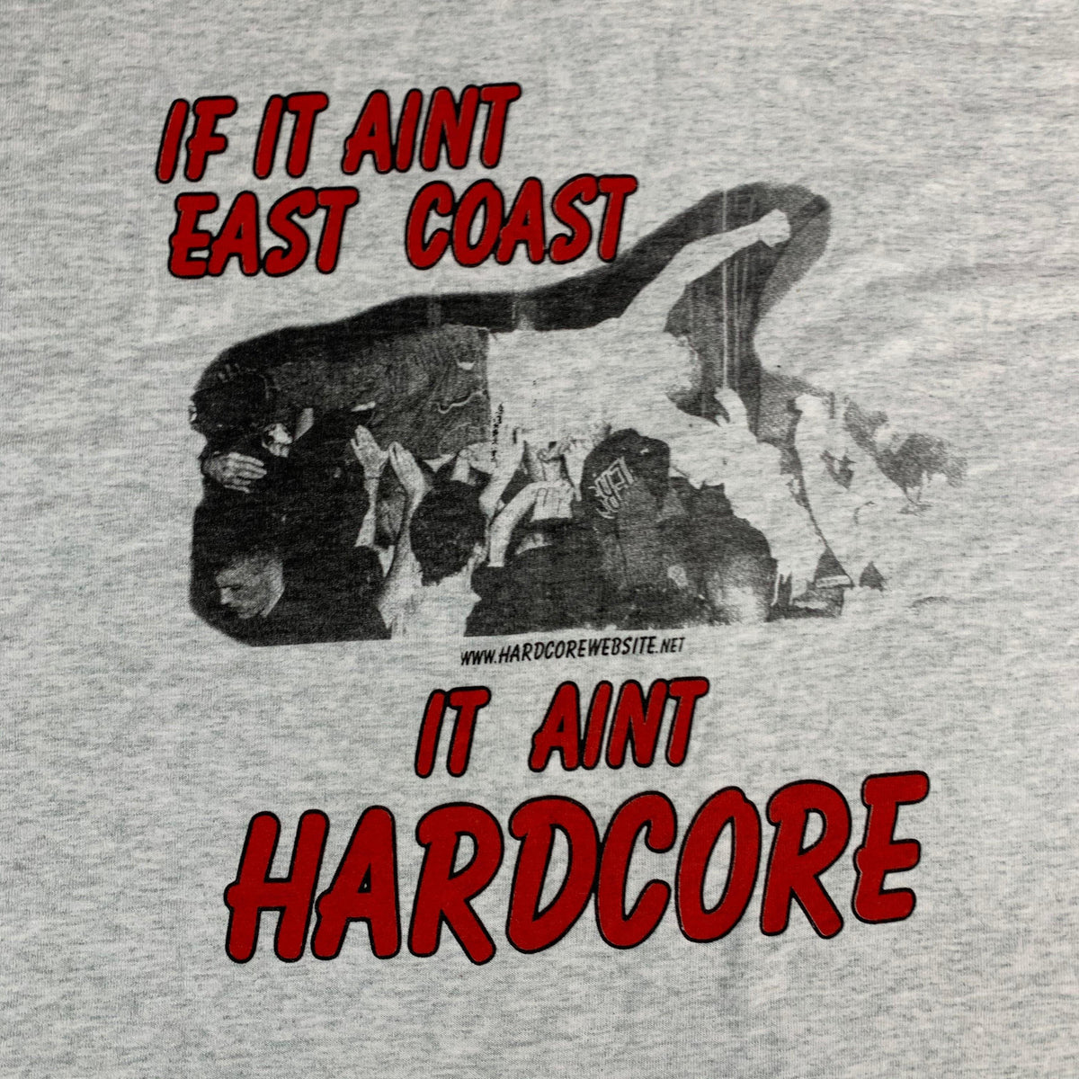 Vintage East Coast Hardcore Website &quot;NYHC&quot; T-Shirt - jointcustodydc