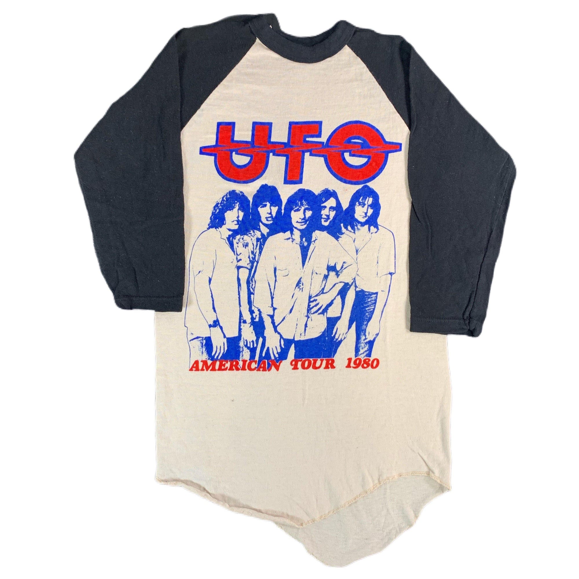 Vintage UFO "America 1980" Tour Raglan - jointcustodydc