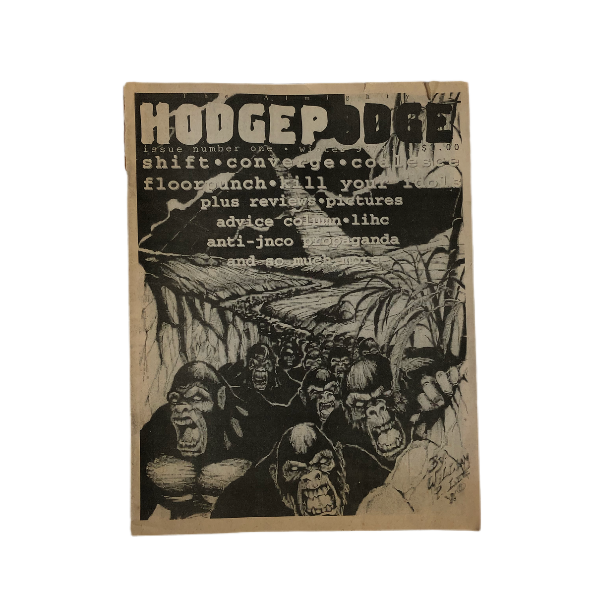 Vintage Hodge Podge Fanzine &quot;Issue 1&quot;
