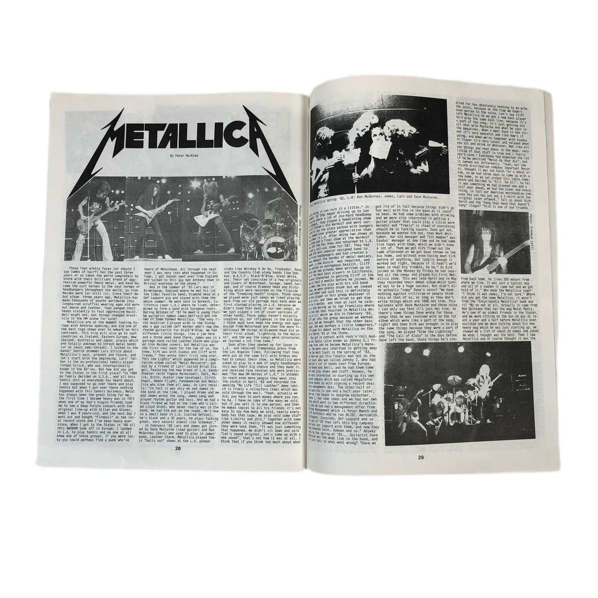 Vintage Metallic Blast Fanzine &quot;Issue 4&quot;