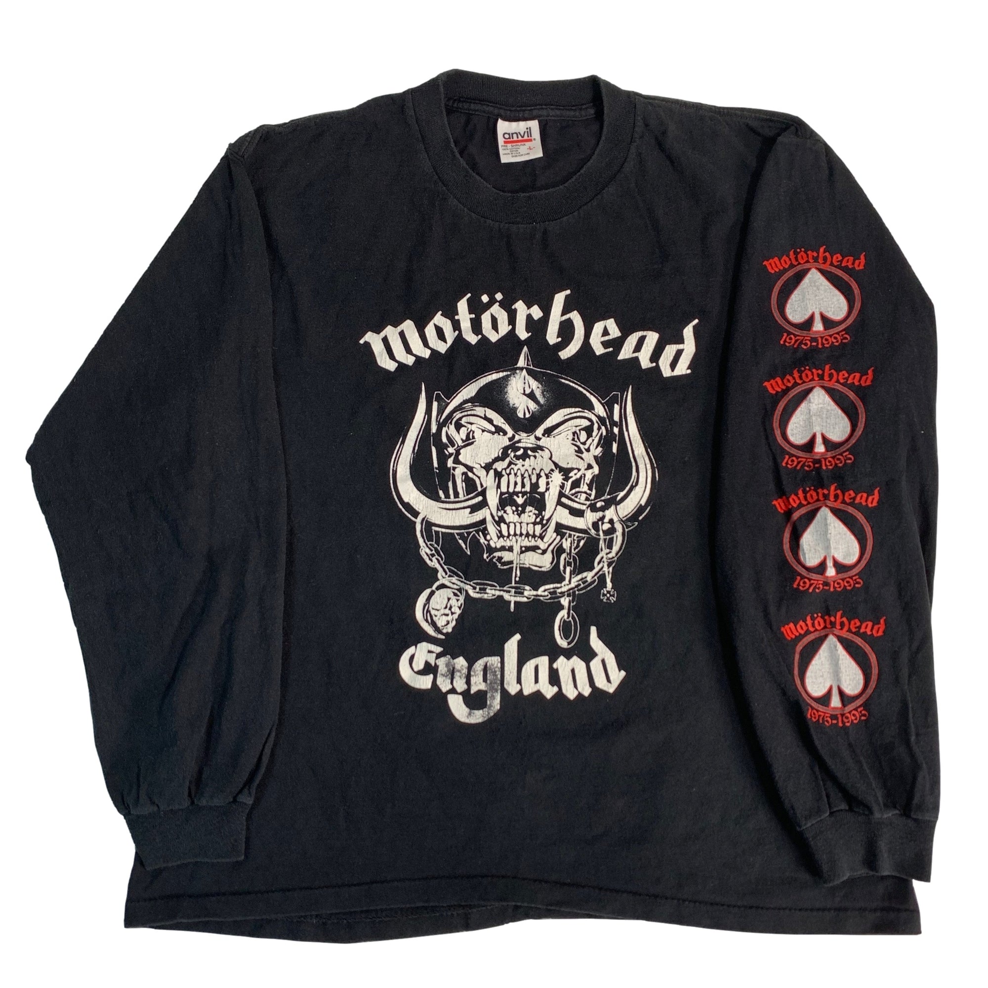 Vintage Motorhead "Everything Louder" Long Sleeve Shirt - jointcustodydc