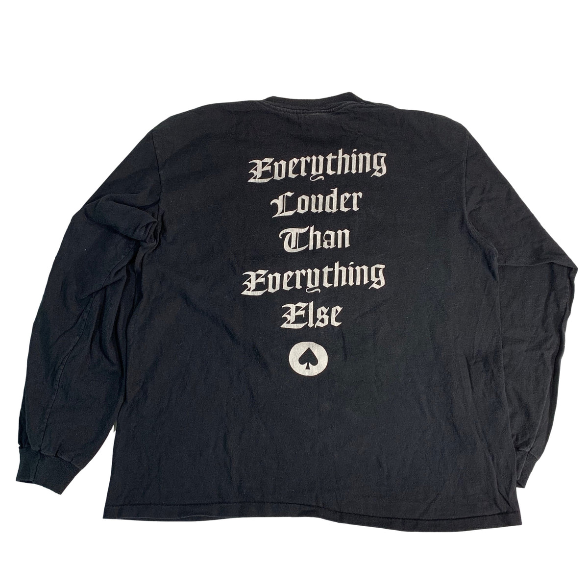 Vintage Motorhead &quot;Everything Louder&quot; Long Sleeve Shirt - jointcustodydc