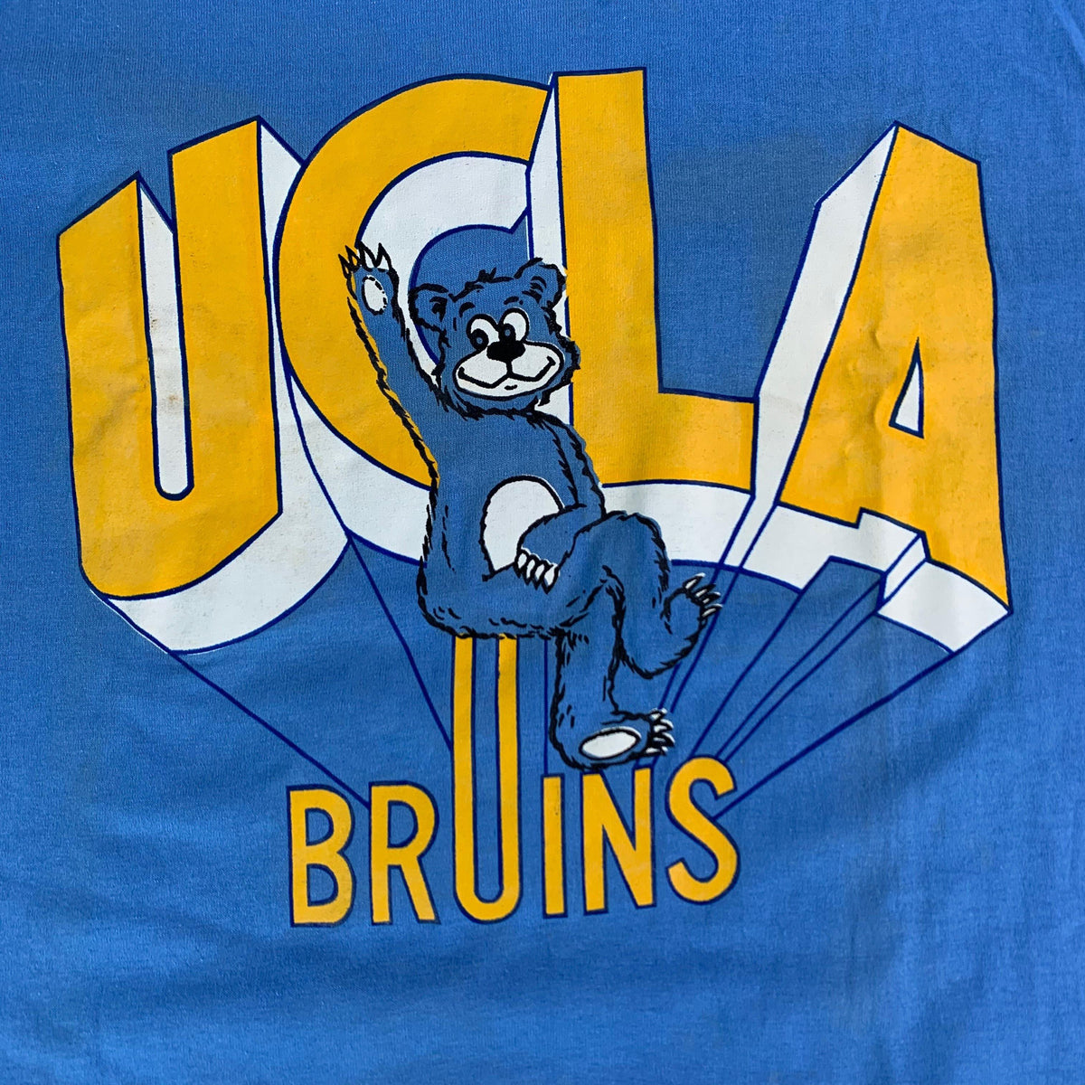 Vintage UCLA &quot;Bruins&quot; Sand Knit T-Shirt - jointcustodydc