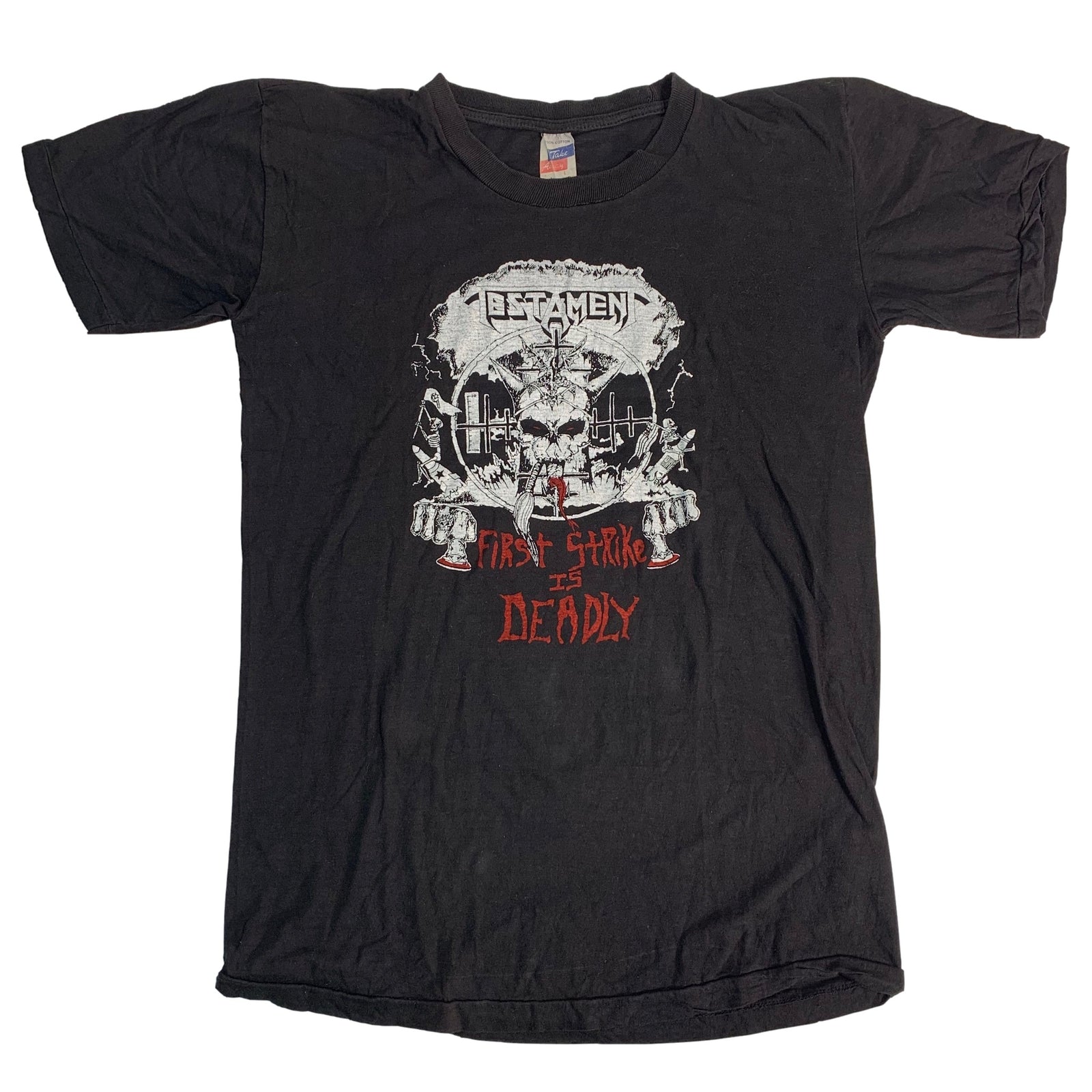 Vintage Testament "First Strike" T-Shirt - jointcustodydc