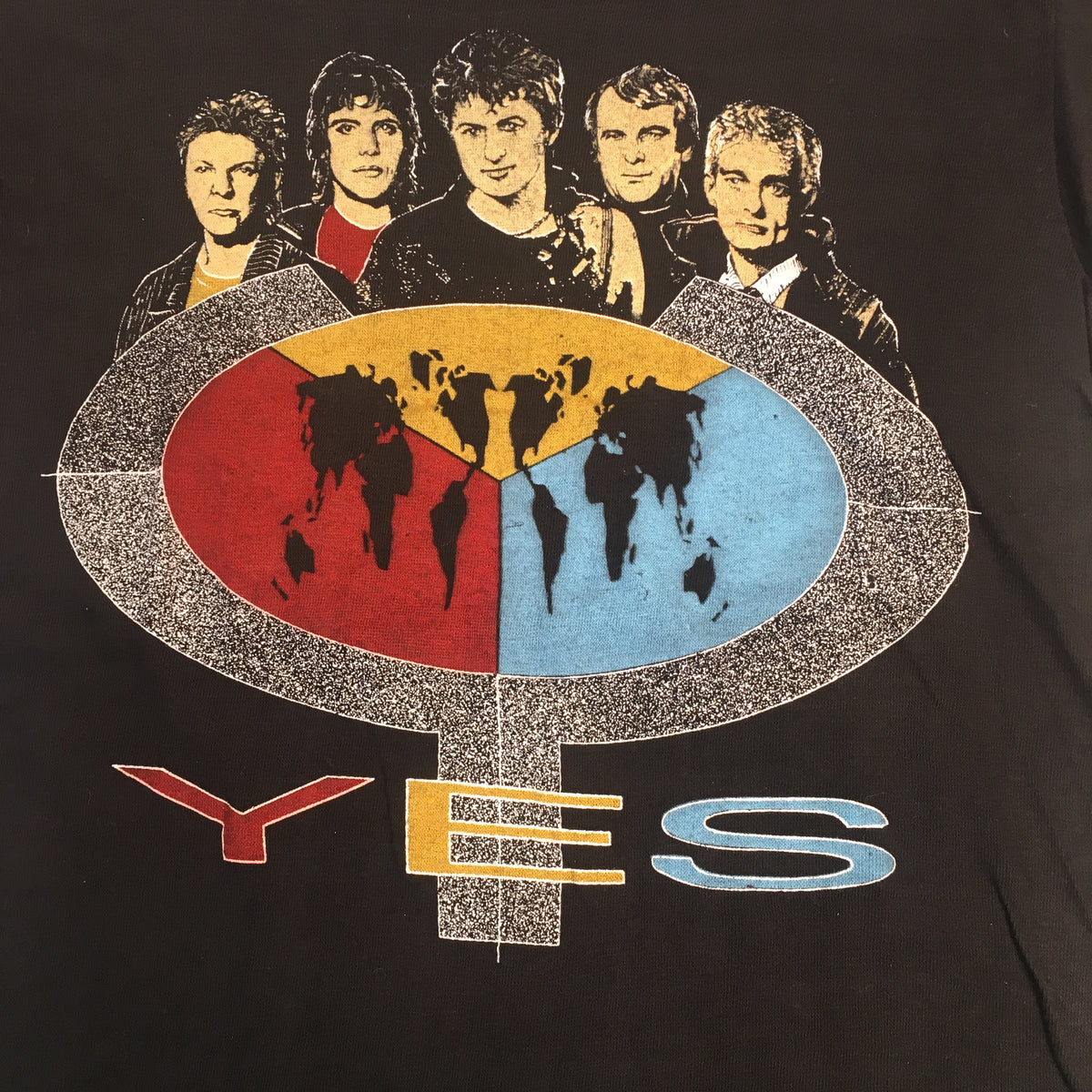 Vintage Yes &quot;Group Shot&quot; T-Shirt - jointcustodydc