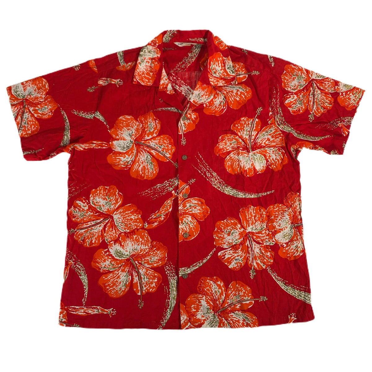 Vintage Made In Hawaii &quot;Loop&quot; Collar Shirt - jointcustodydc