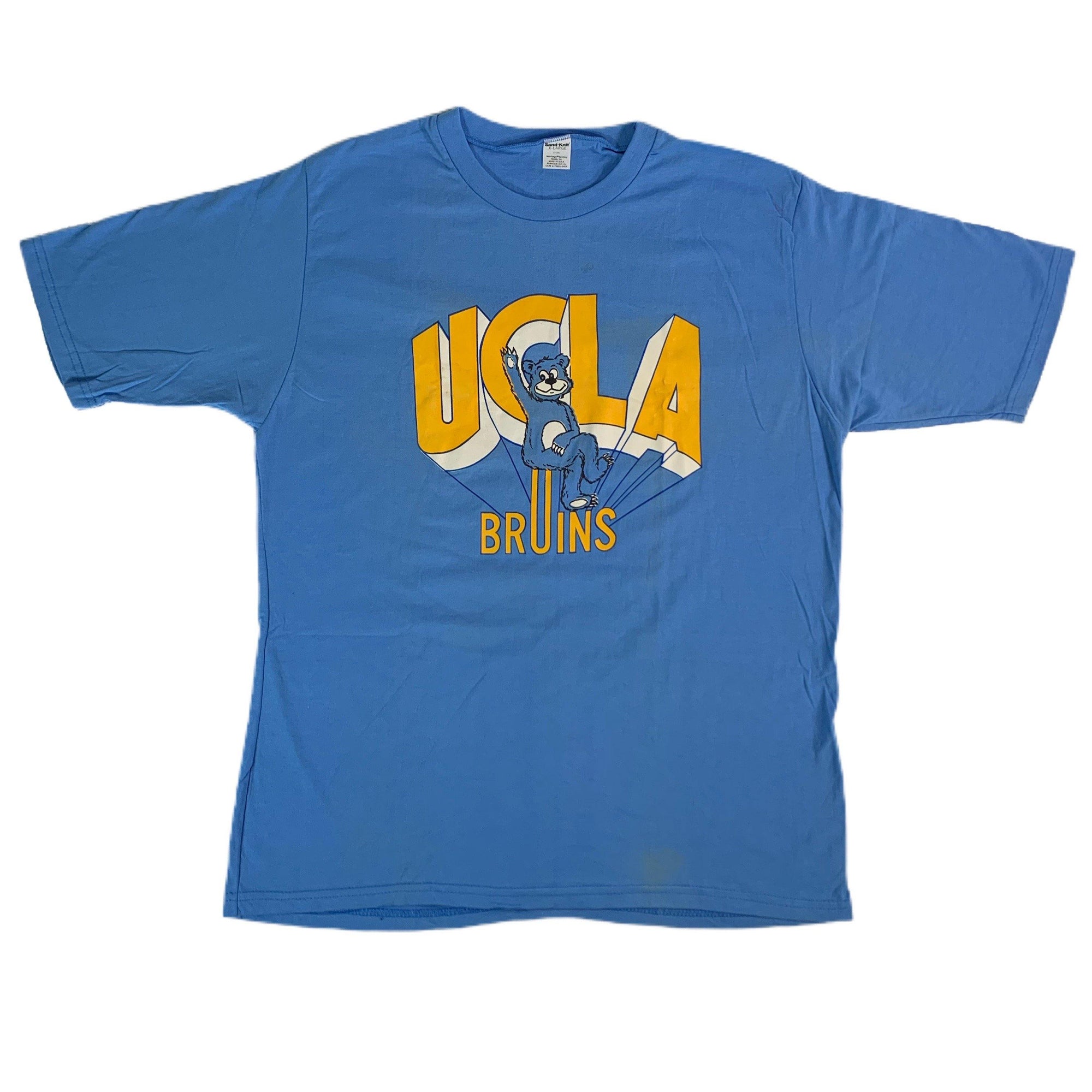 Vintage UCLA "Bruins" Sand Knit T-Shirt - jointcustodydc