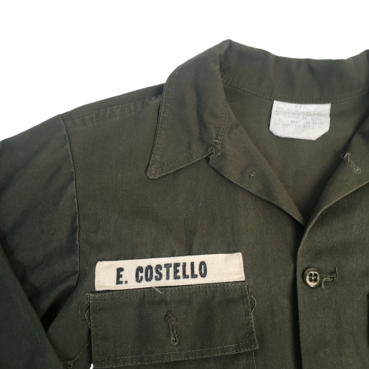 Vintage Elvis Costello &quot;Armed Forces&quot; Jacket - jointcustodydc