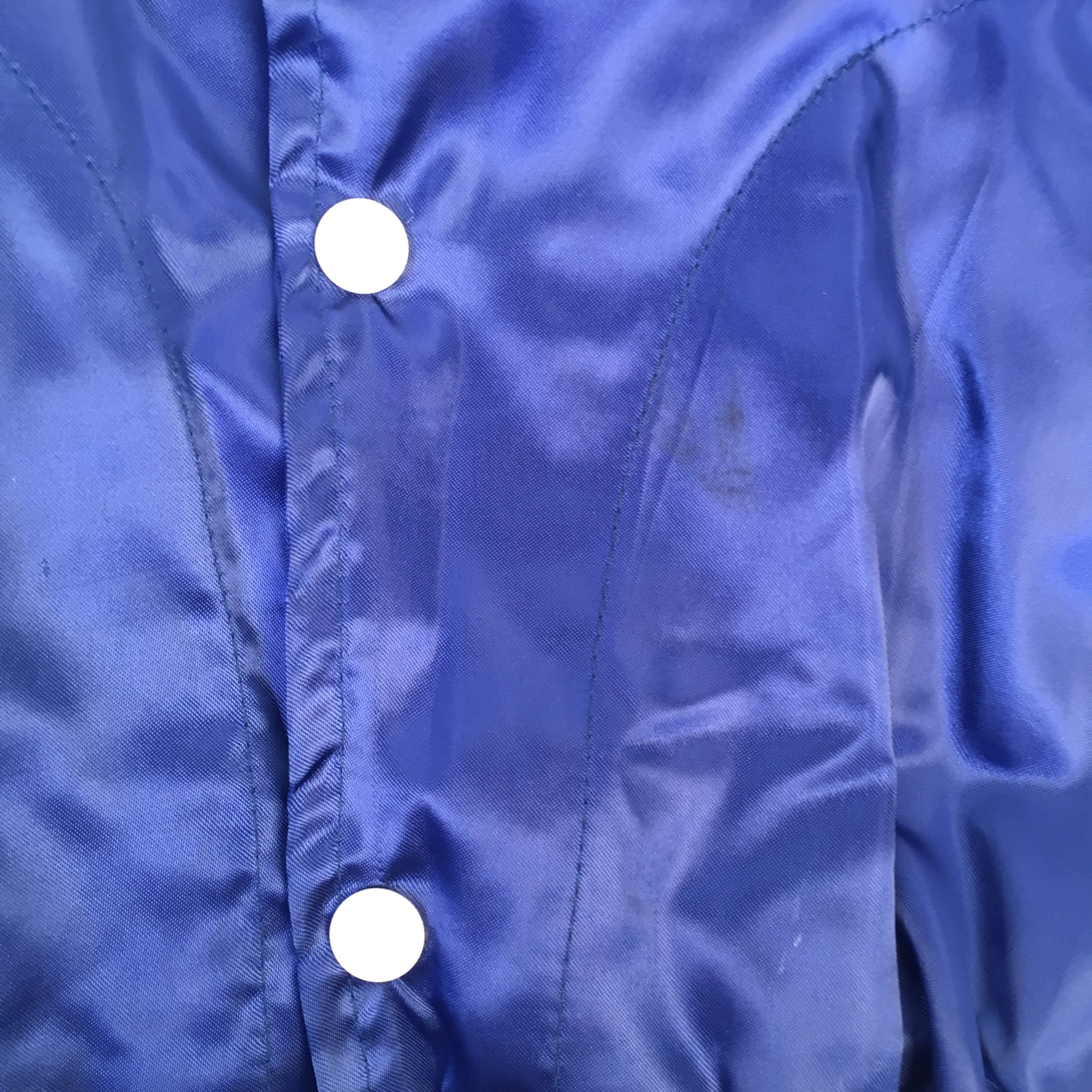 Vintage 1980's Blue Over Sized Long Sleeping Bag Coat -  Hong Kong