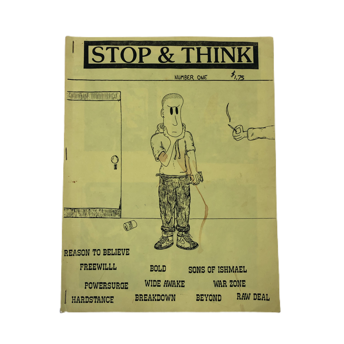 Vintage Stop &amp; Think Fanzine &quot;Issue 1&quot;