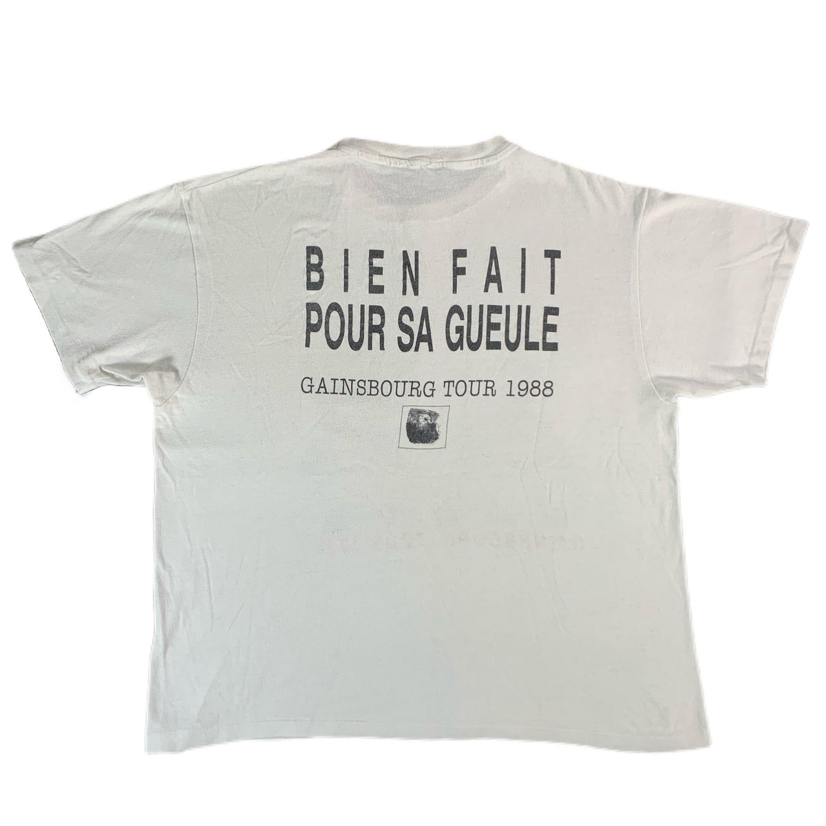 Vintage Serge Gainsbourg &quot;1988&quot; Tour T-Shirt - jointcustodydc