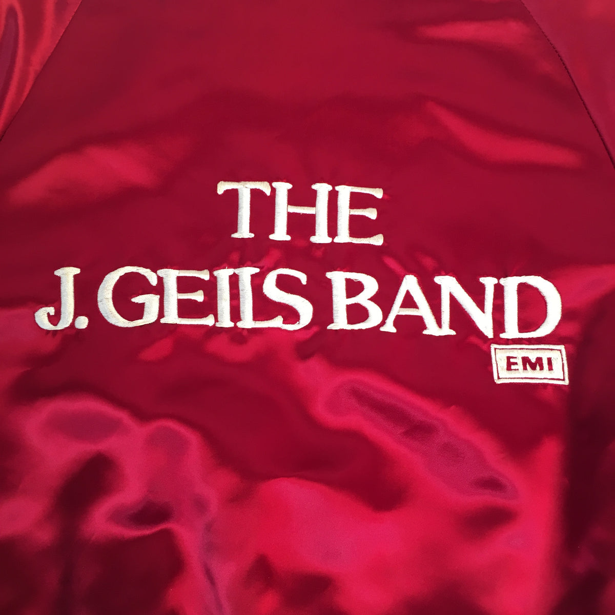 Vintage J. Geils Band &quot;Promo&quot; Reversible Satin Jacket - jointcustodydc