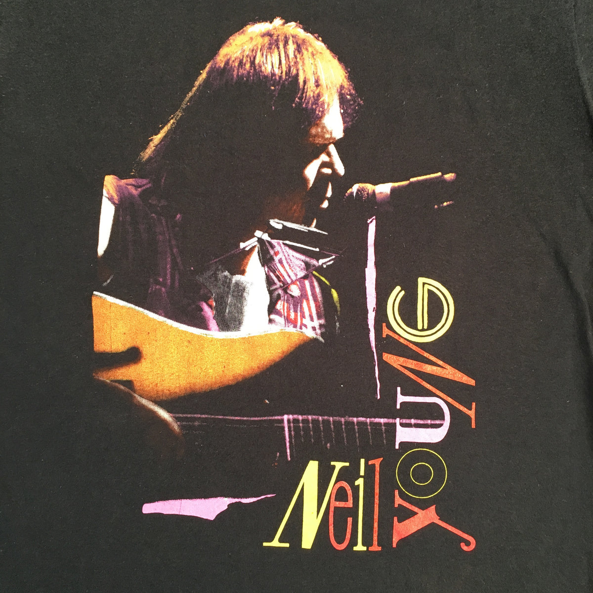 Vintage Neil Young &quot;Sponsored By Nobody&quot; T-Shirt - jointcustodydc