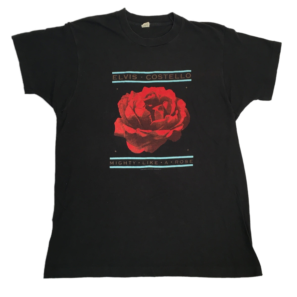 Vintage Elvis Costello &quot;Mighty Like A Rose&quot; T-Shirt - jointcustodydc