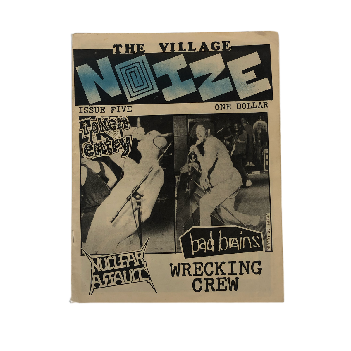 Vintage The Village Noize Fanzine &quot;Issue 5&quot;