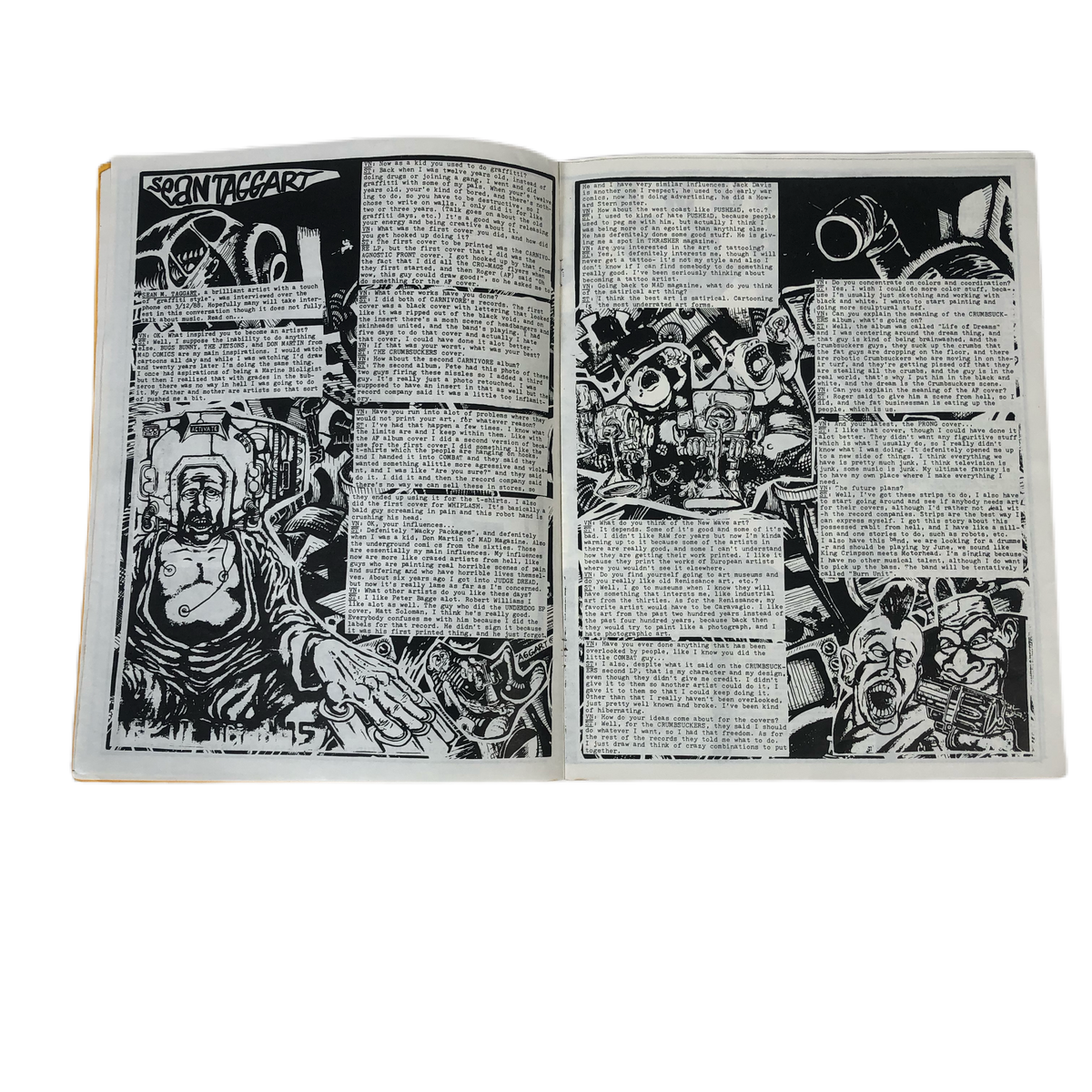 Vintage The Village Noize Fanzine &quot;Issue 4&quot;