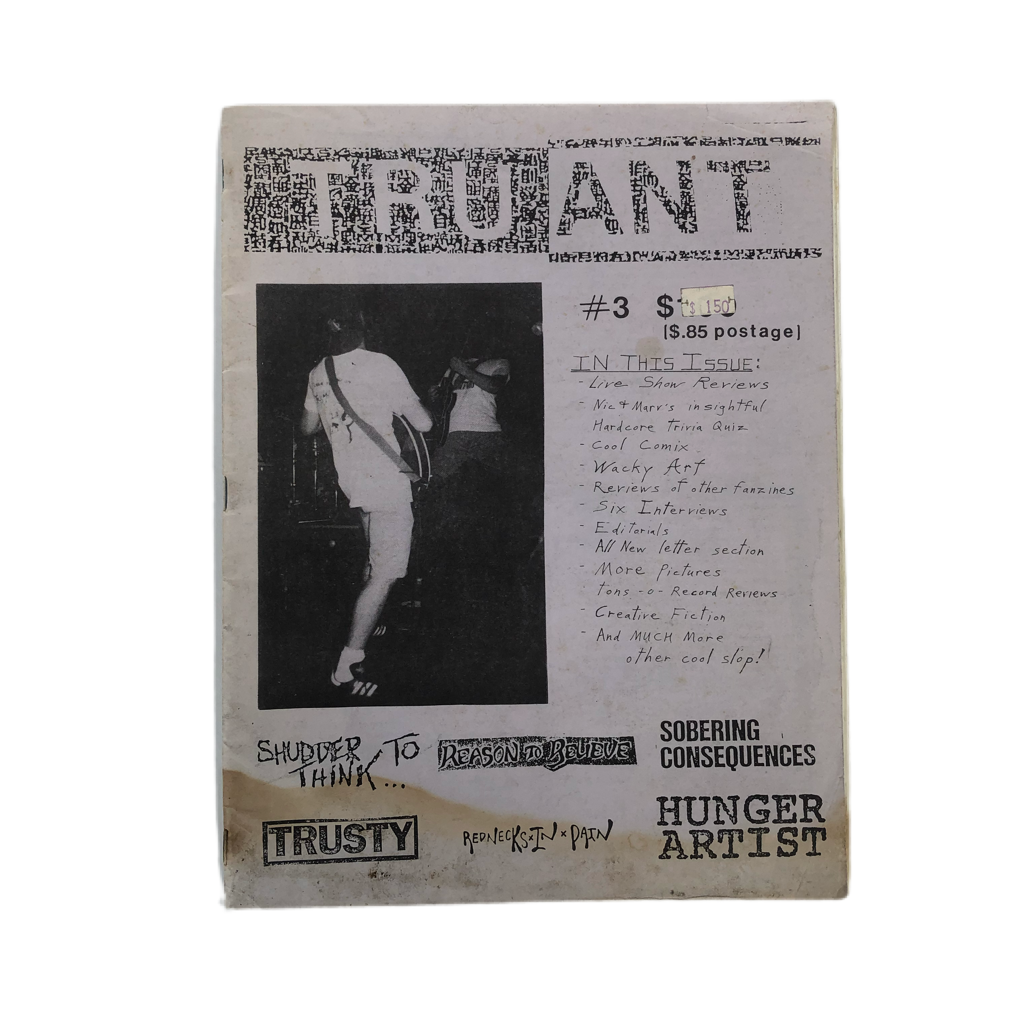 Trunity Magazine Vintage Truant Fanzine