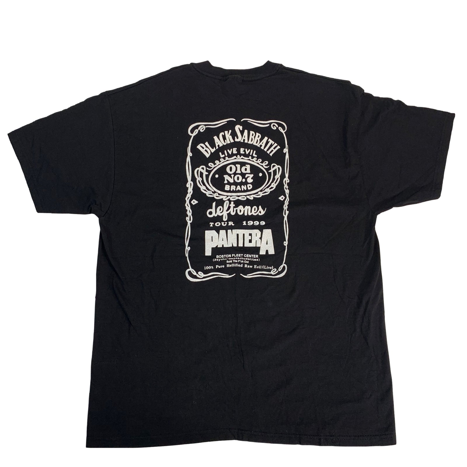 Vintage Black Sabbath + Pantera "Live Evil" T-Shirt - jointcustodydc
