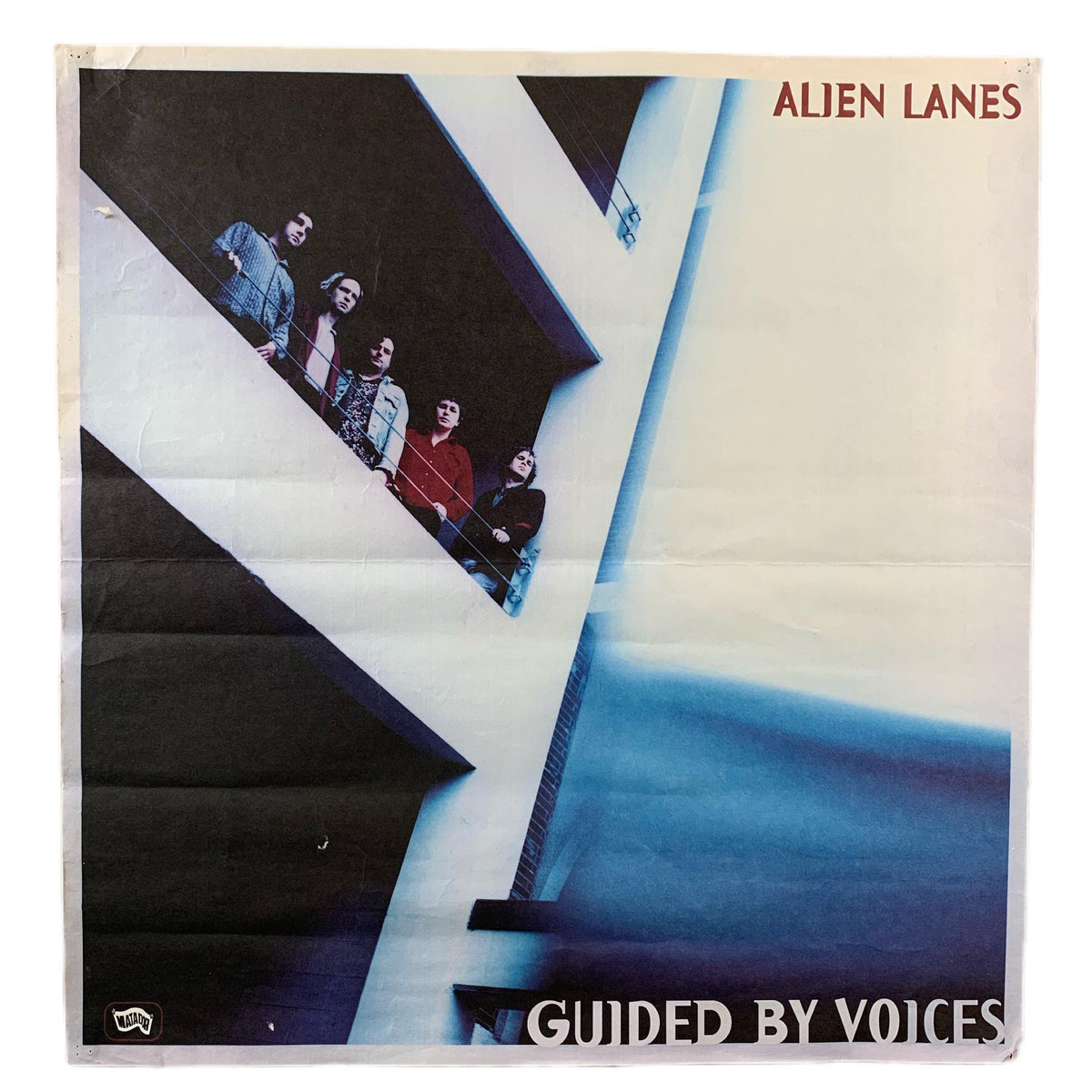 Vintage Guided By Voices &quot;Alien Lanes&quot; Matador Records Promo Poster - jointcustodydc