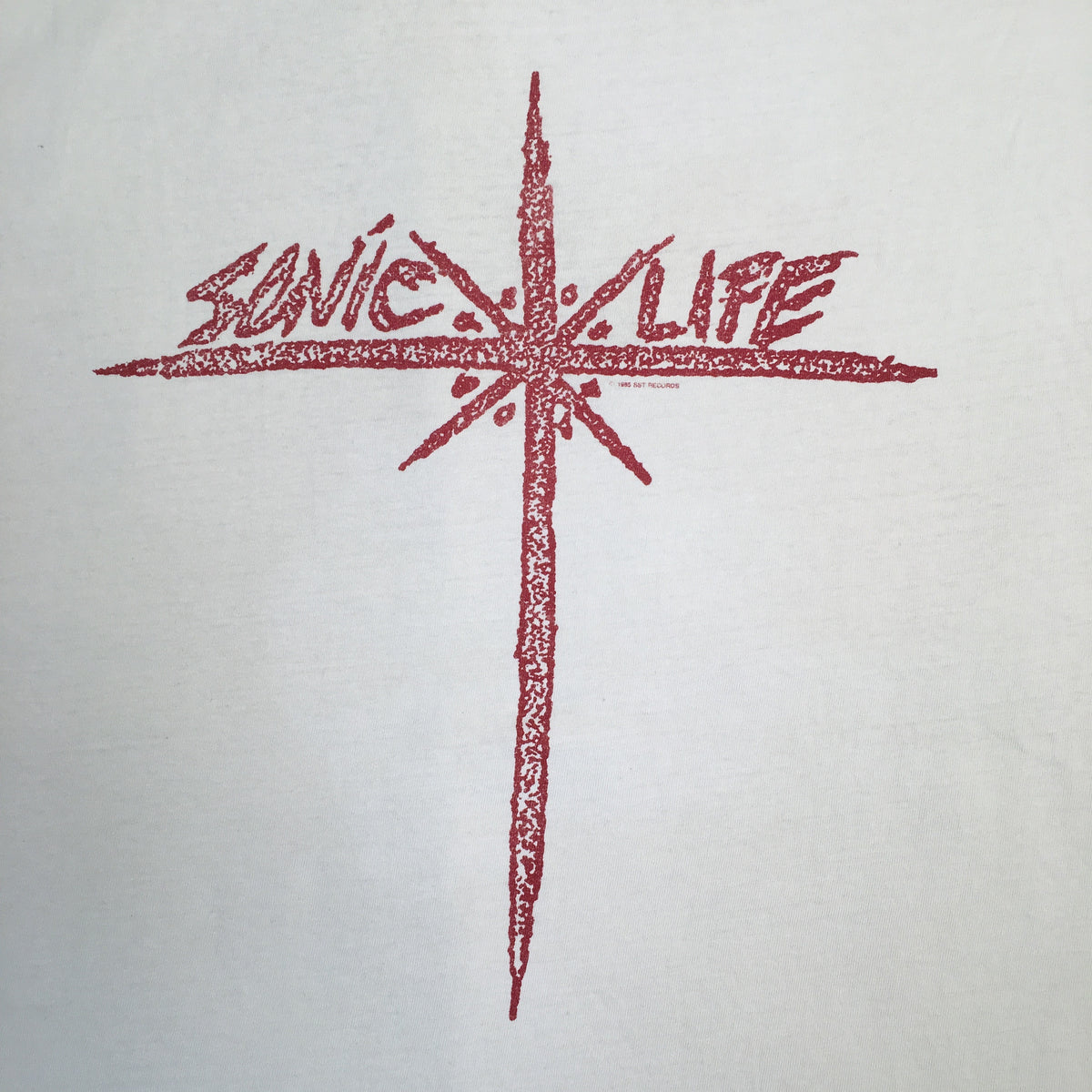 Vintage Sonic Youth &quot;Sonic Life&quot; T-Shirt - jointcustodydc