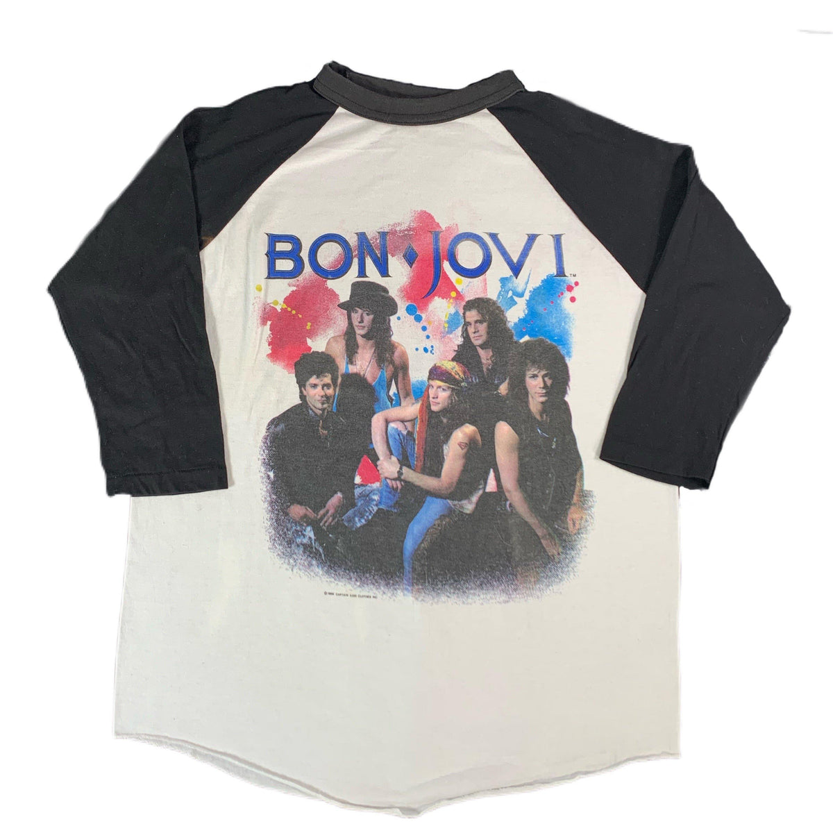 Vintage Bon Jovi &quot;The Brotherhood&quot; Raglan - jointcustodydc