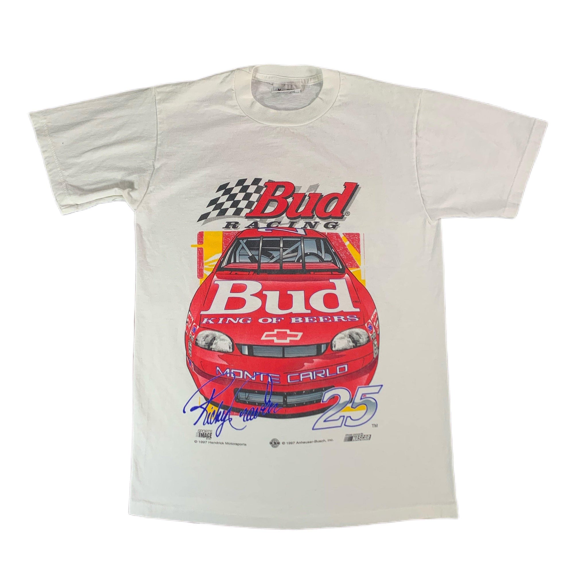 Vintage Nascar Budweiser "Bud Racing" T-Shirt - jointcustodydc