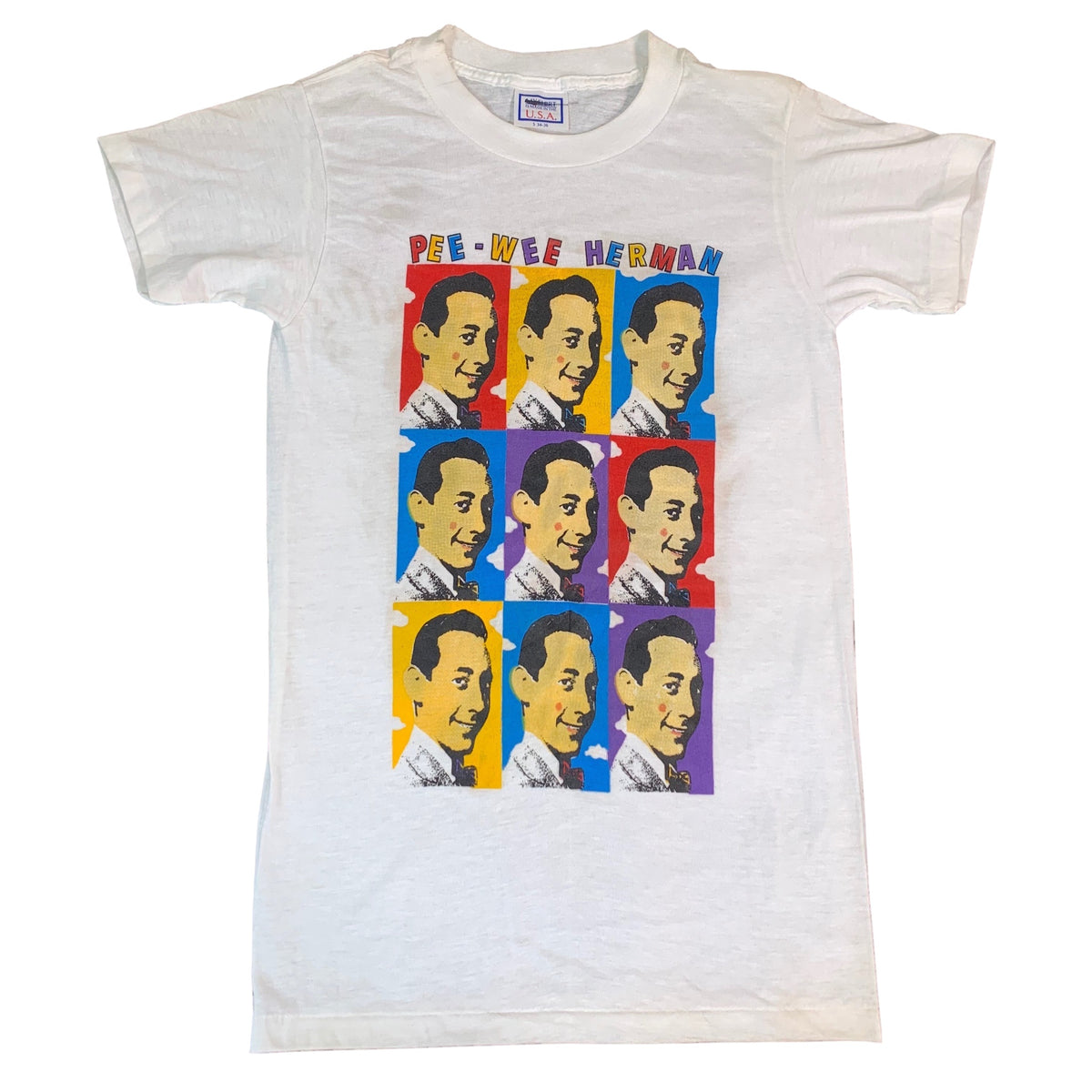 Vintage Pee Wee Herman &quot;Warhol&quot; T-Shirt - jointcustodydc