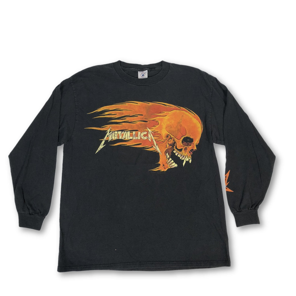 Vintage Metallica &quot;Pushead Skull&quot; Long Sleeve T-Shirt - jointcustodydc