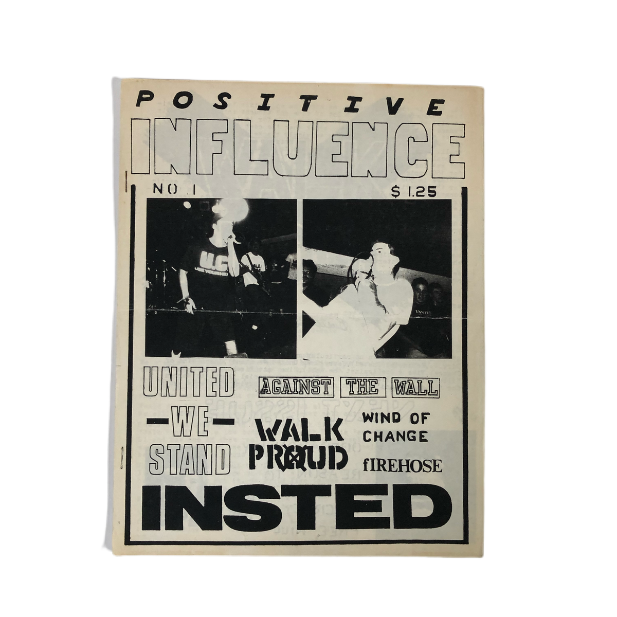 Vintage Positive Influence Fanzine &quot;Issue 1&quot;