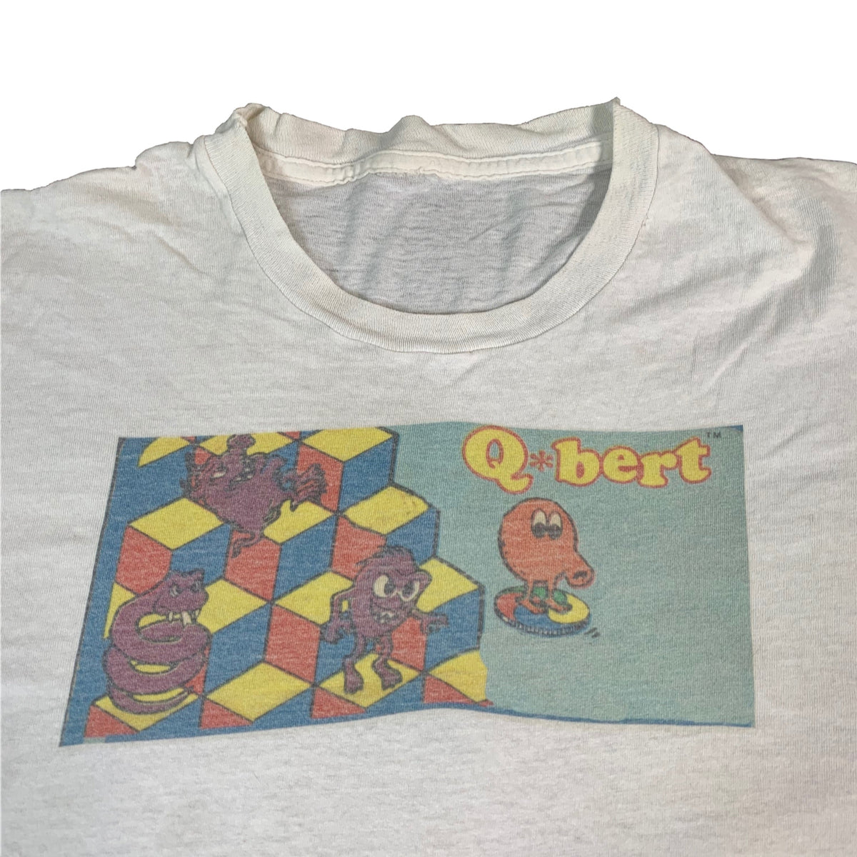 Vintage Q*bert &quot;1982&quot; T-Shirt - jointcustodydc