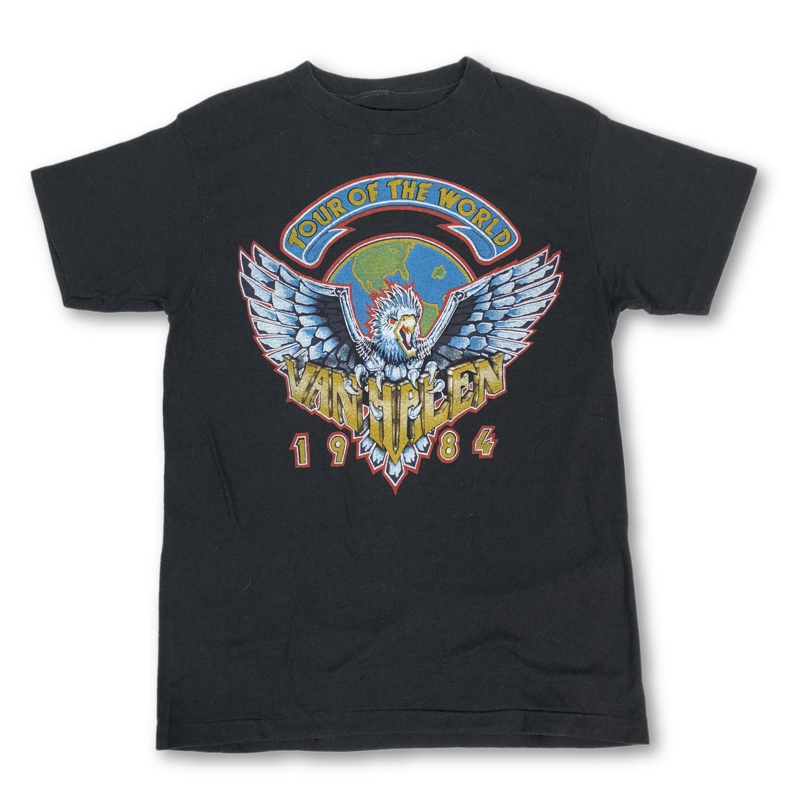 Vintage Van Halen "Tour of the World '84" T-Shirt - jointcustodydc