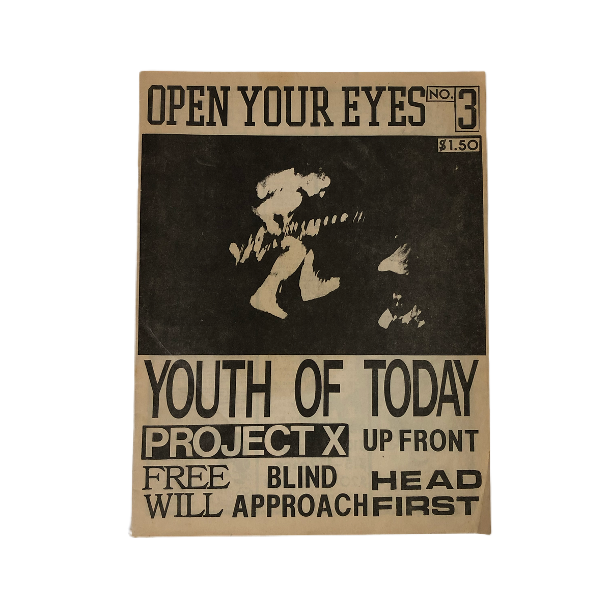 Vintage Open Your Eyes Fanzine &quot;Issue 3&quot;