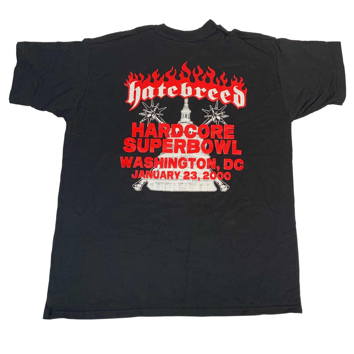 Vintage Hatebreed &quot;Hardcore Superbowl&quot; T-Shirt - jointcustodydc