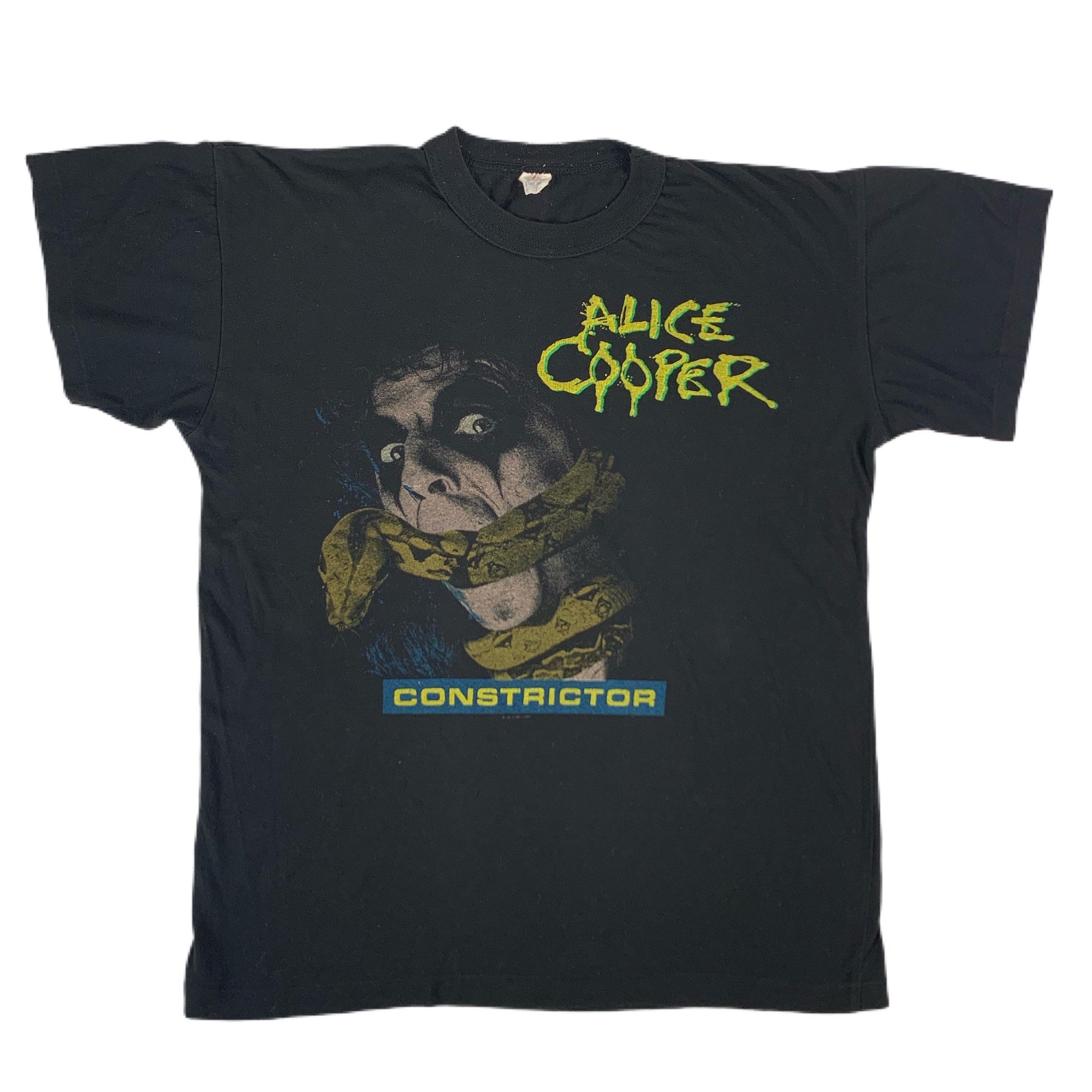 Vintage Original Alice Cooper The Nightmare Returns Tour 1986-1987 Tour Shirt Front