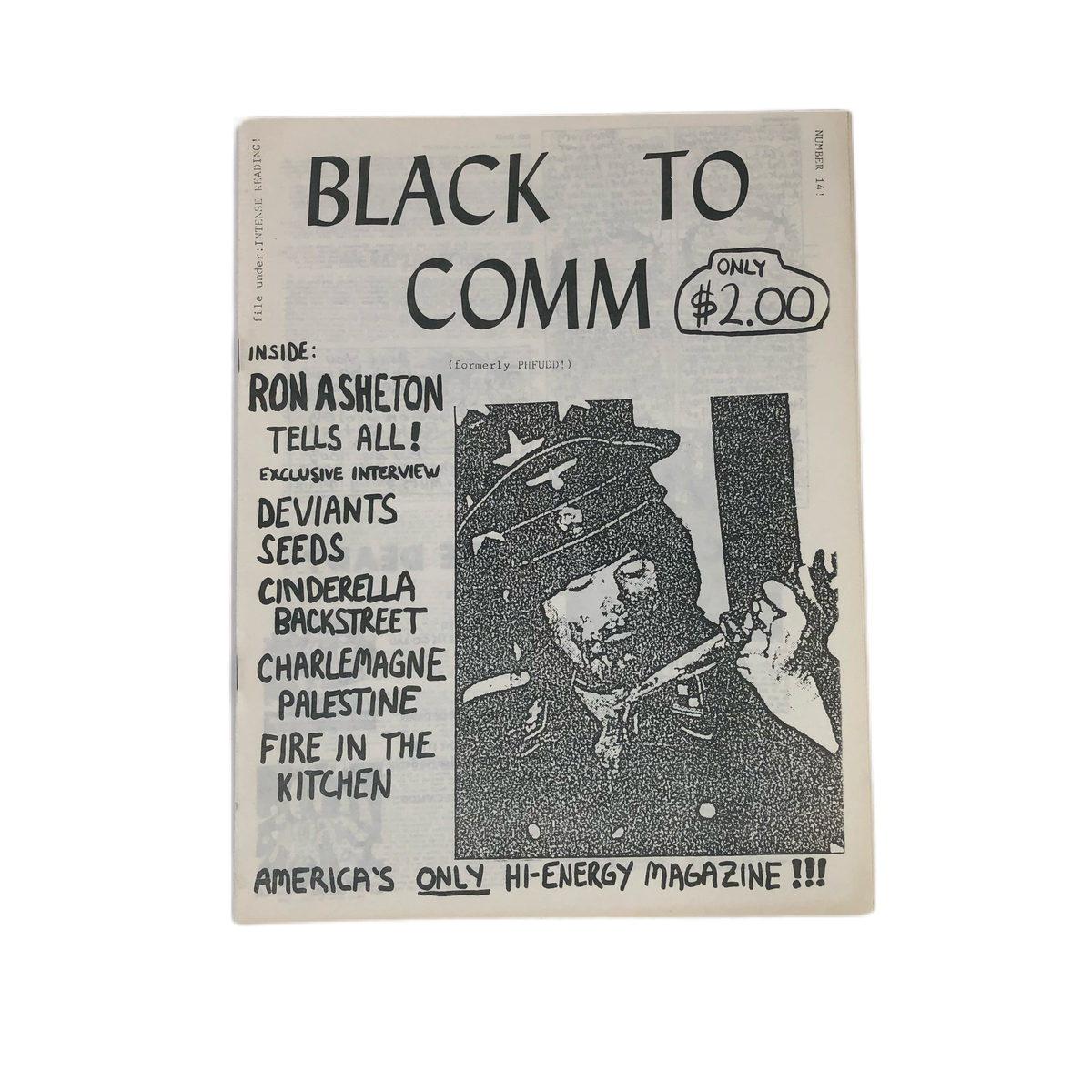 Vintage Black To Comm Fanzine &quot;Issue 14&quot;