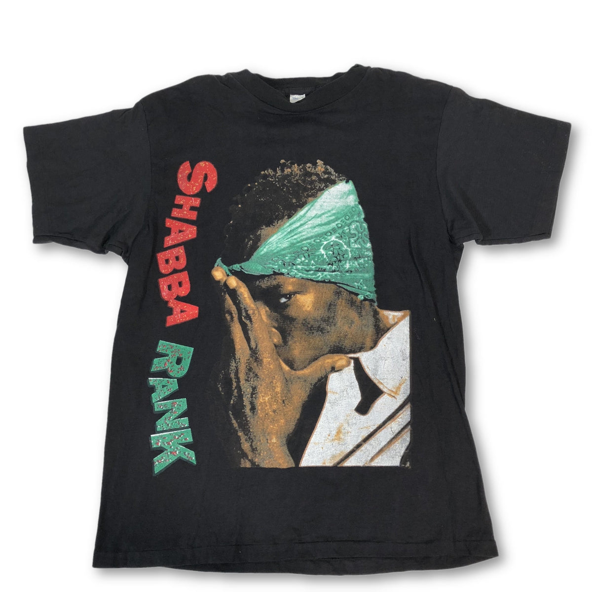 Vintage Shabba Ranks &quot;Face&quot; T-Shirt - jointcustodydc