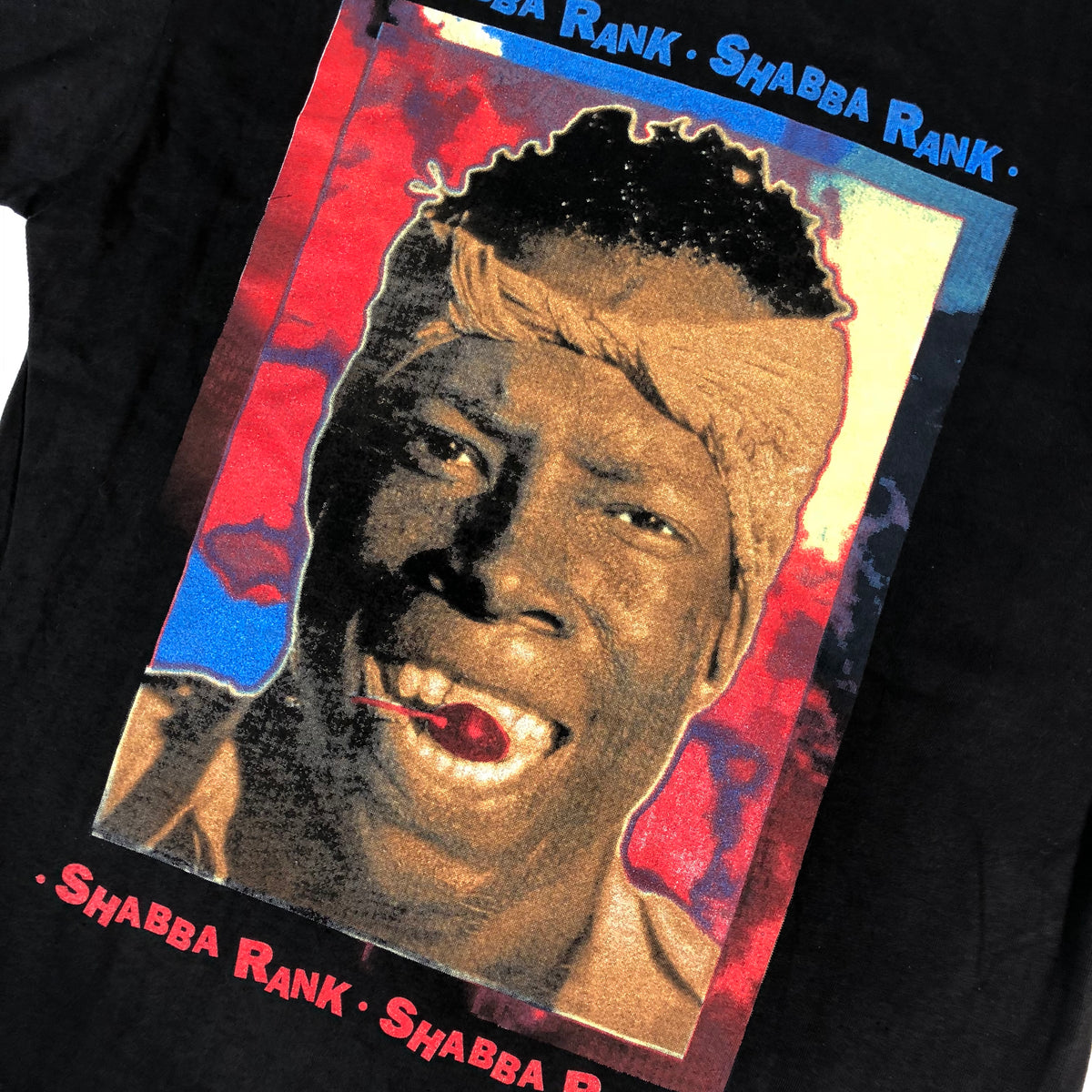 Vintage Shabba Ranks &quot;Face&quot; T-Shirt - jointcustodydc