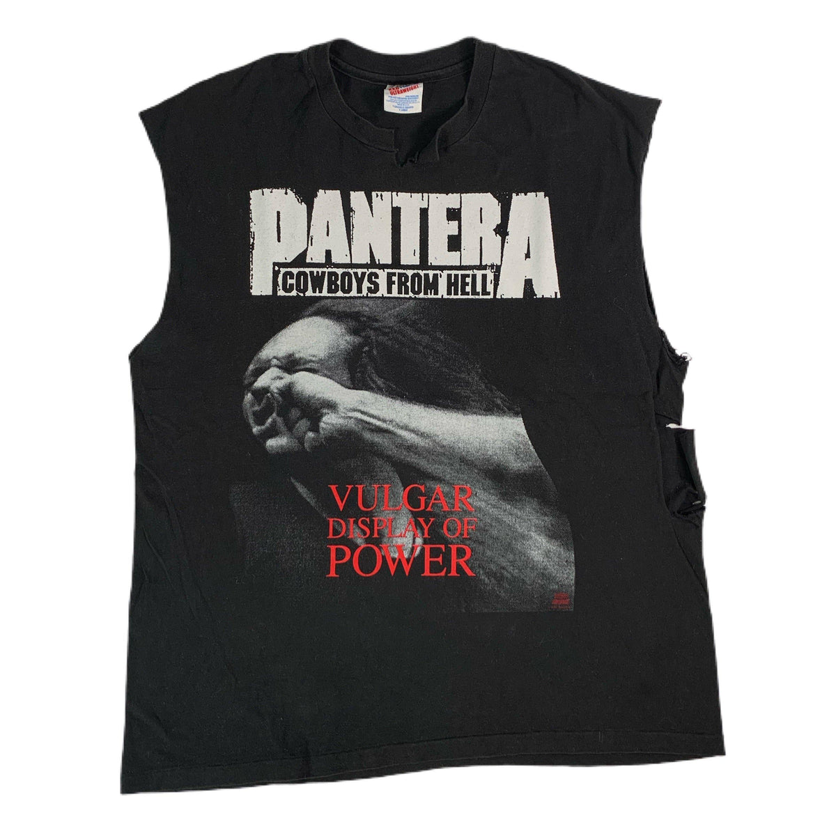 Vintage Pantera &quot;Cowboys From Hell&quot; Sleeveless Shirt - jointcustodydc