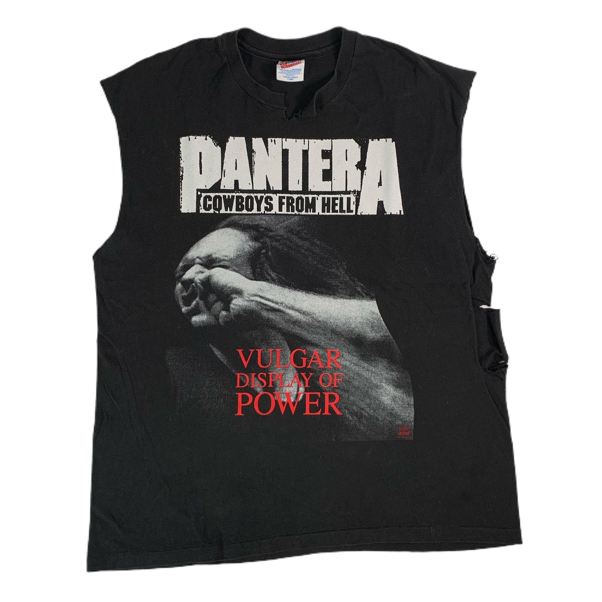 Vintage Pantera "Cowboys From Hell" Sleeveless Shirt - jointcustodydc