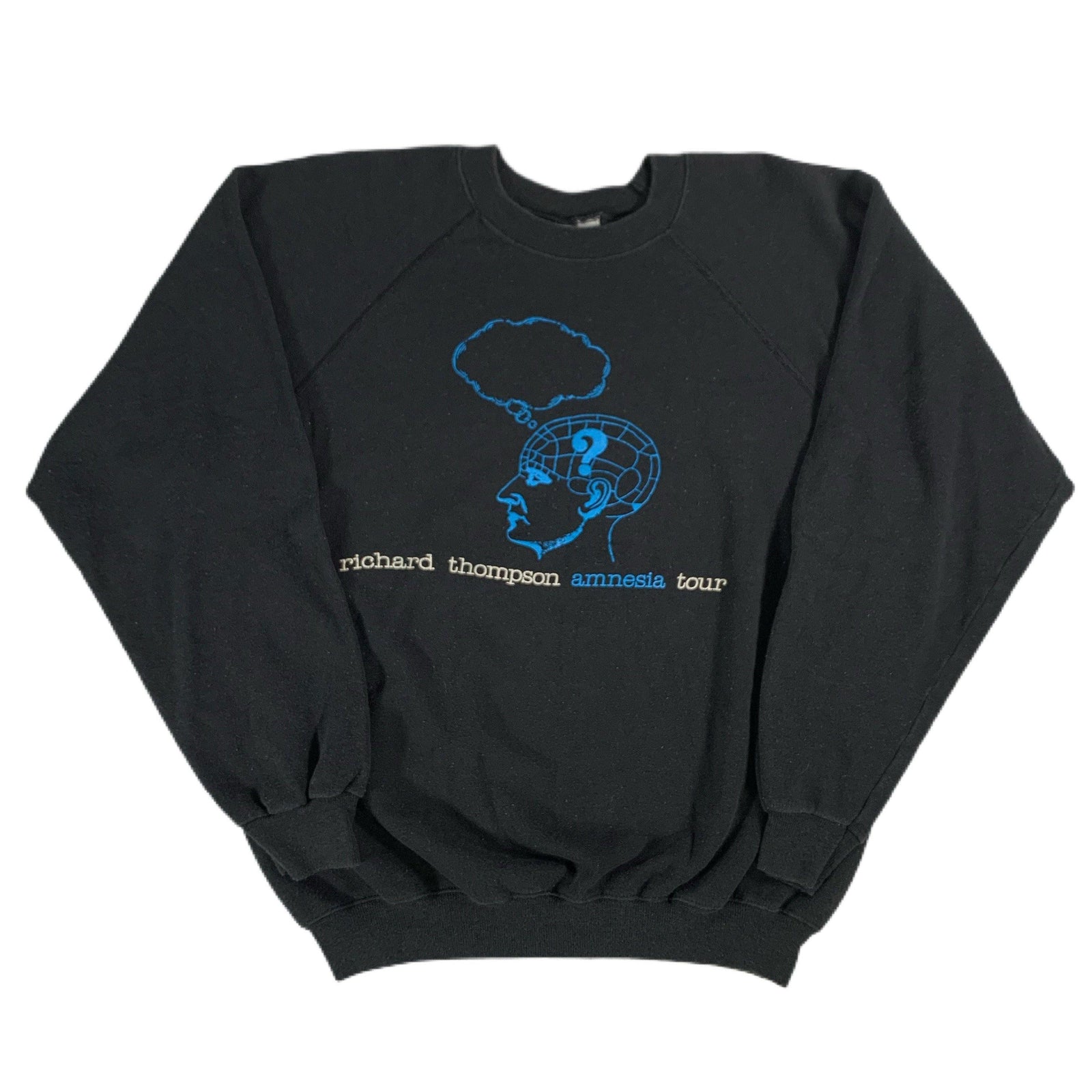 Vintage Richard Thompson "Amnesia" Raglan Sweatshirt - jointcustodydc