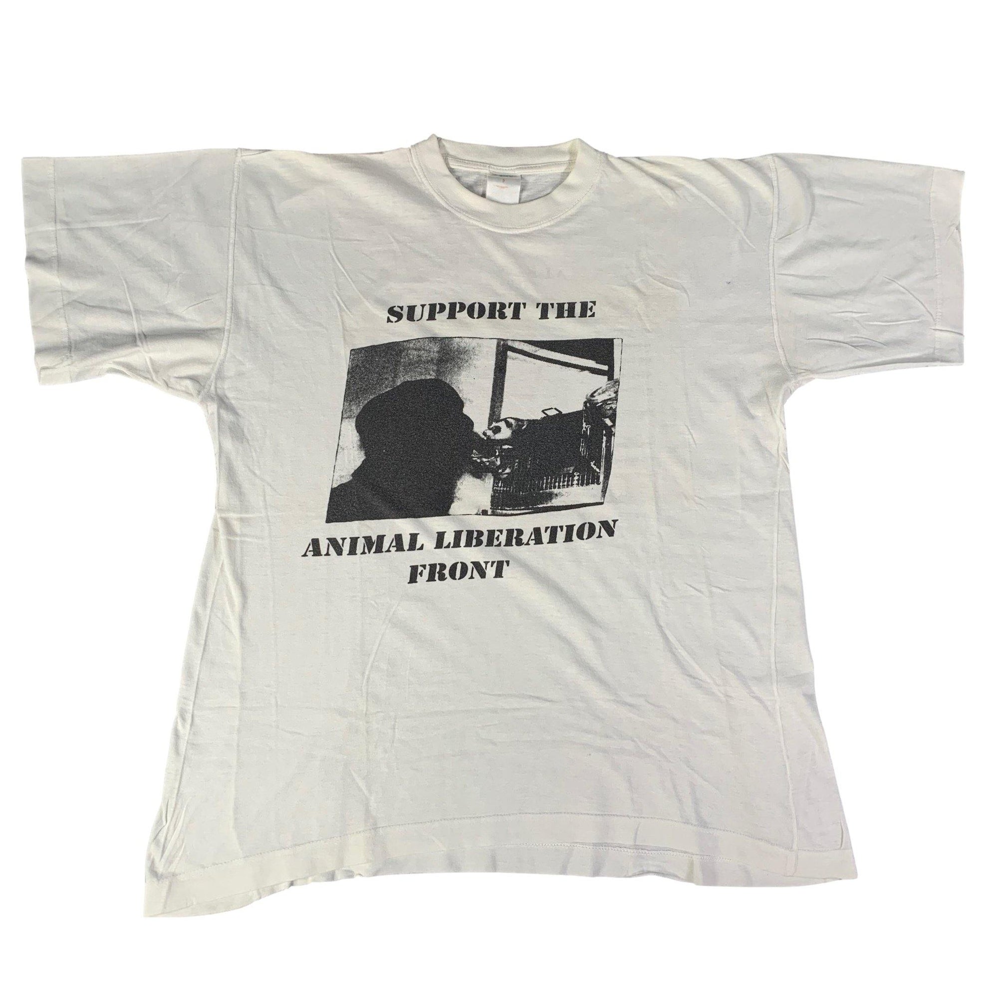 Vintage Animal Liberation Front "A.L.F. On Tour" T-Shirt - jointcustodydc