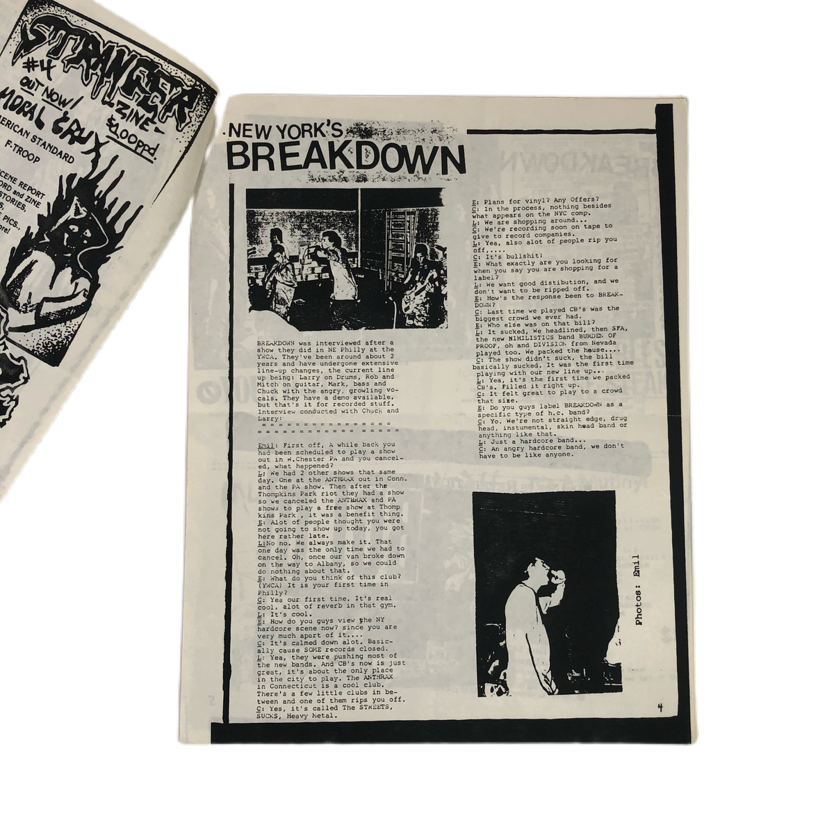 Vintage Artificial Insanity Fanzine &quot;Issue 3&quot;