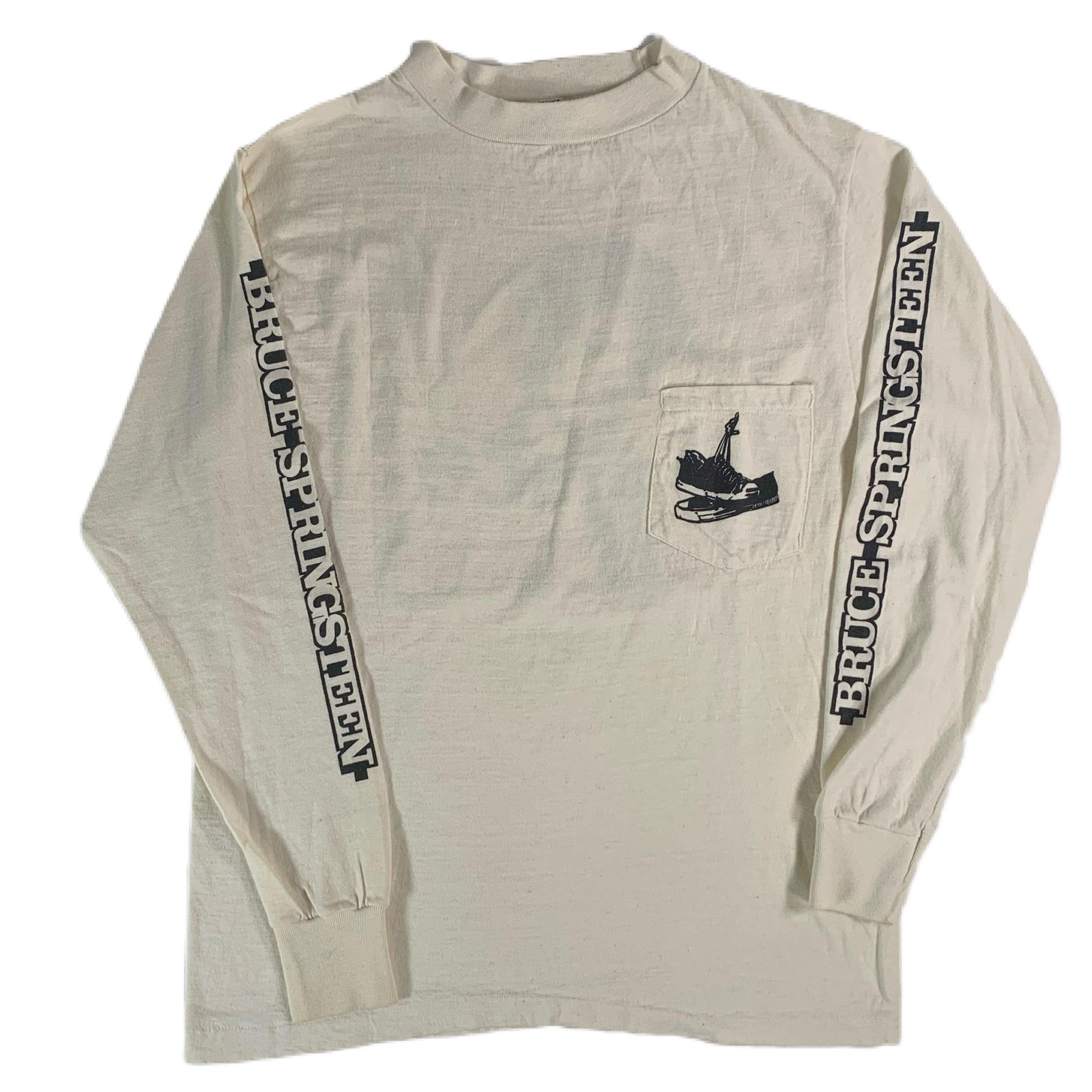 Vintage Bruce Springsteen "Born To Run" Long Sleeve Shirt - jointcustodydc