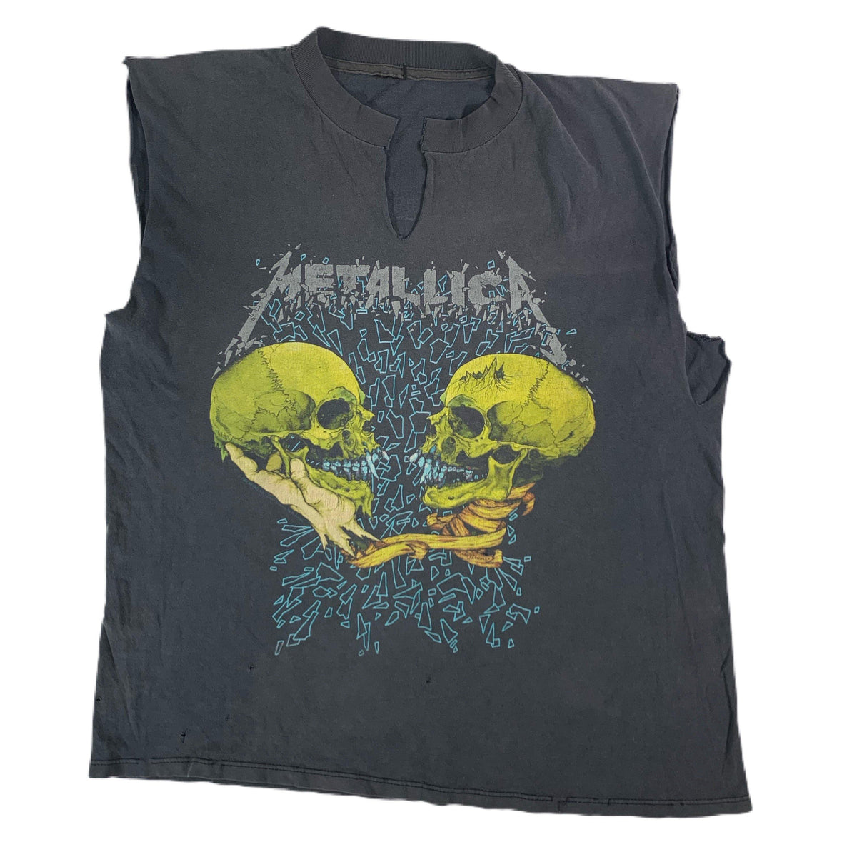 Vintage Metallica &quot;Sad But True&quot; Sleeveless T-Shirt - jointcustodydc