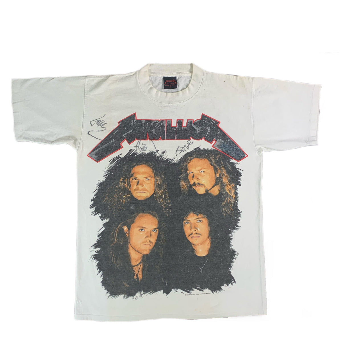 Vintage Signed Metallica &quot;Wherever I May Roam&quot; T-Shirt - jointcustodydc