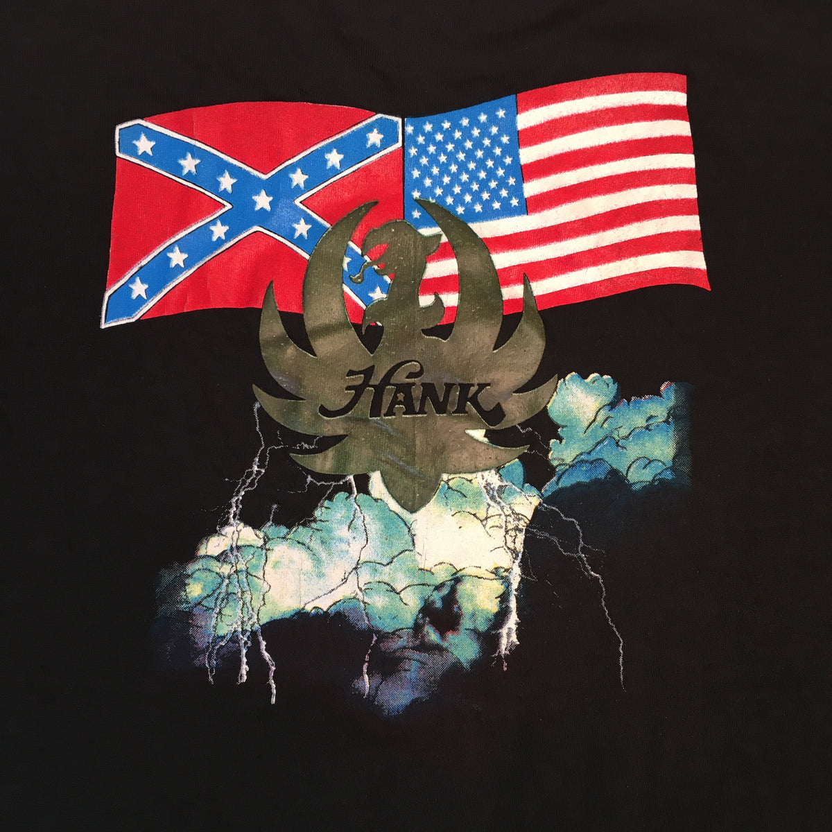 Vintage Hank Williams JR. &quot;Lone Wolf&quot; T-Shirt - jointcustodydc